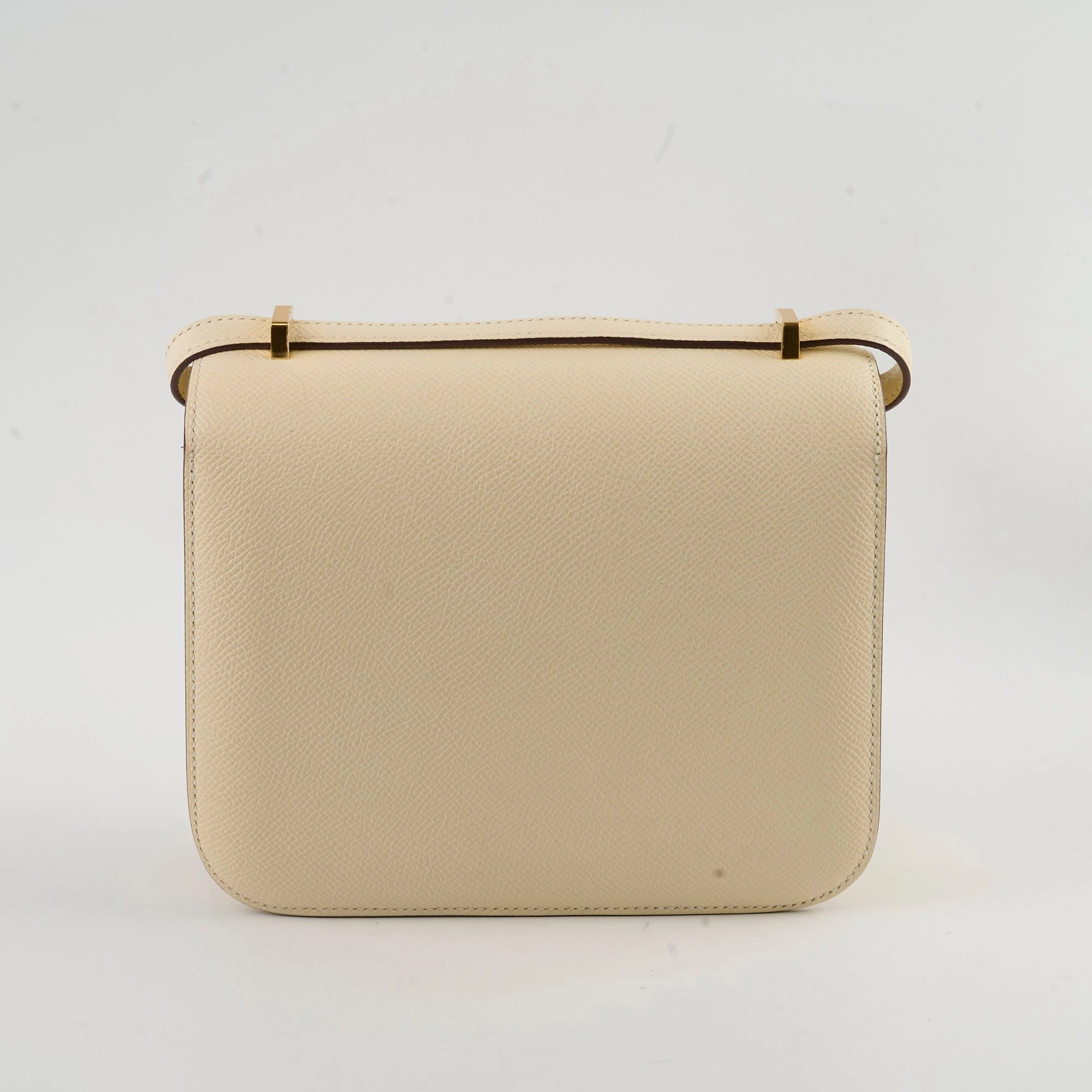 Hermes Mini Constance 18 Nata Epsom U Stamp 2022