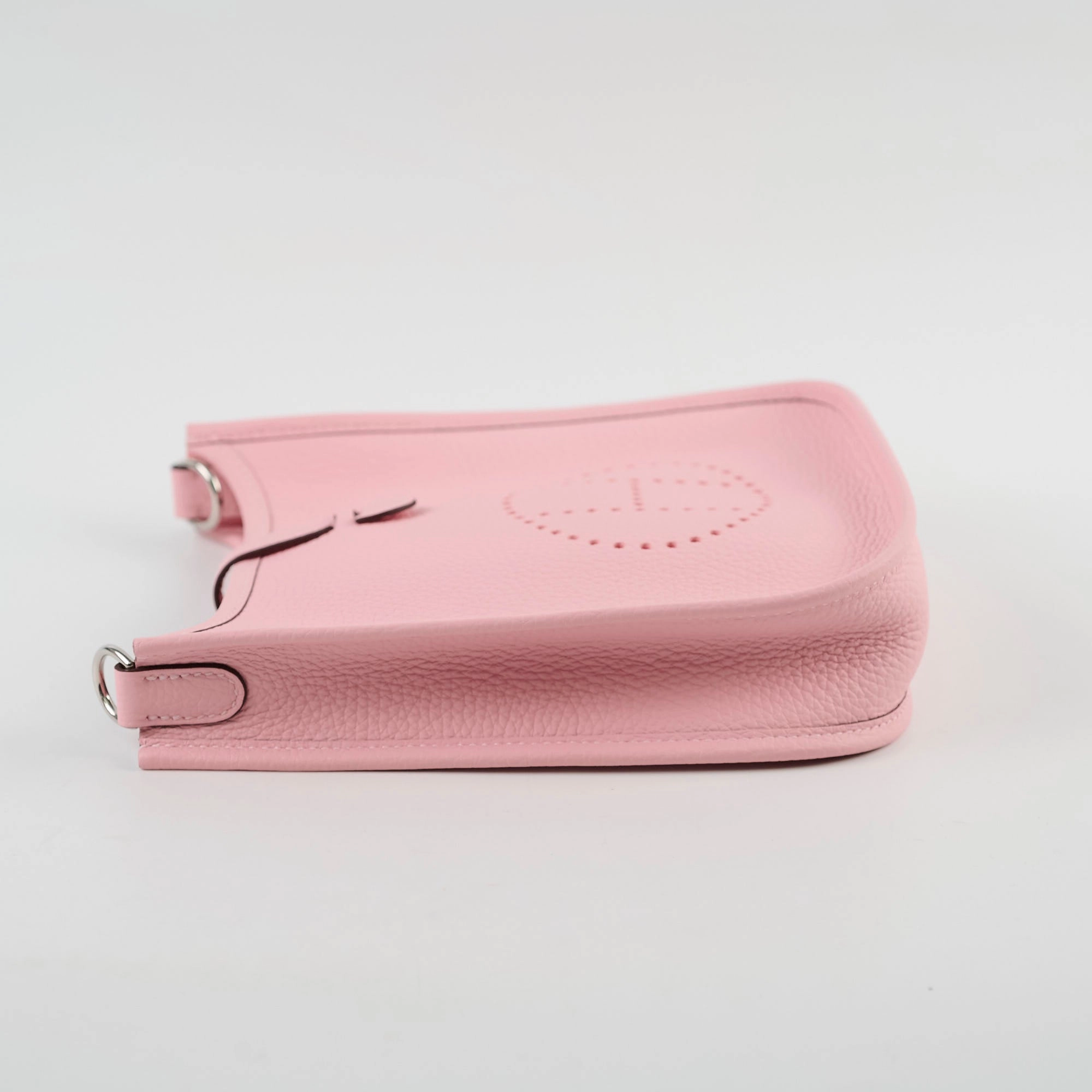 Hermes Mini Evelyn Pink Sakura W Stamp
