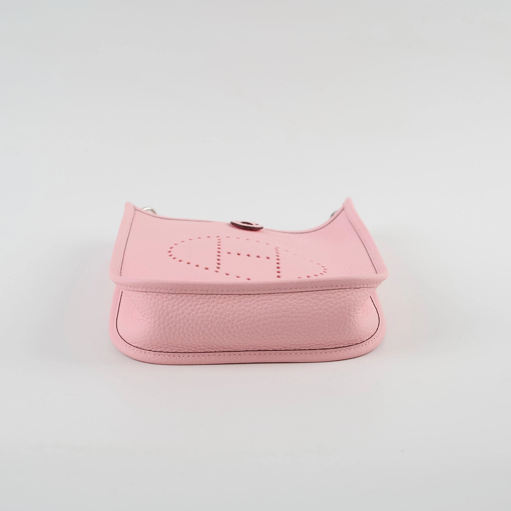 Hermes Mini Evelyn Pink Sakura W Stamp