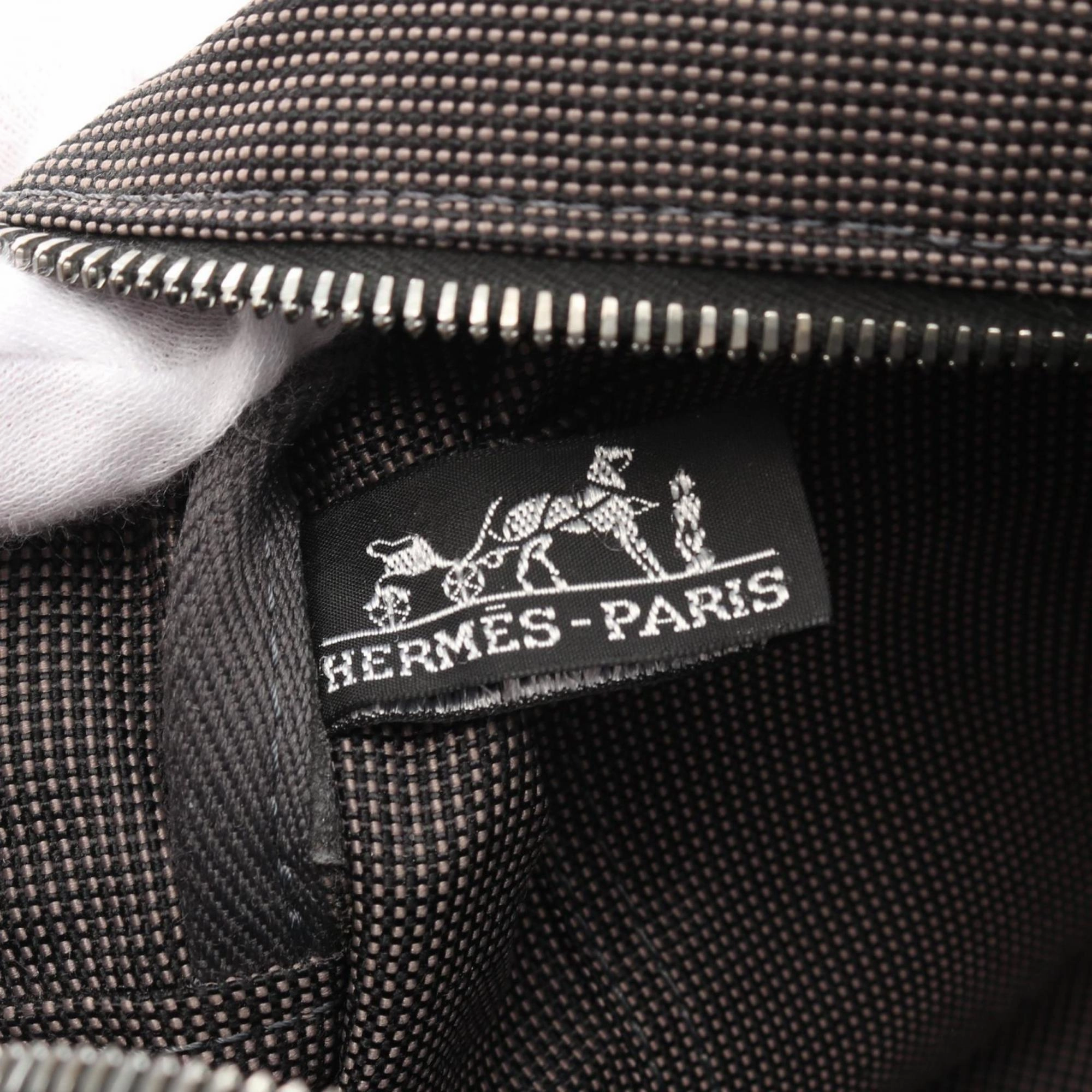 Hermes Nylon Canvas Tote Bag (Pre-Owned)