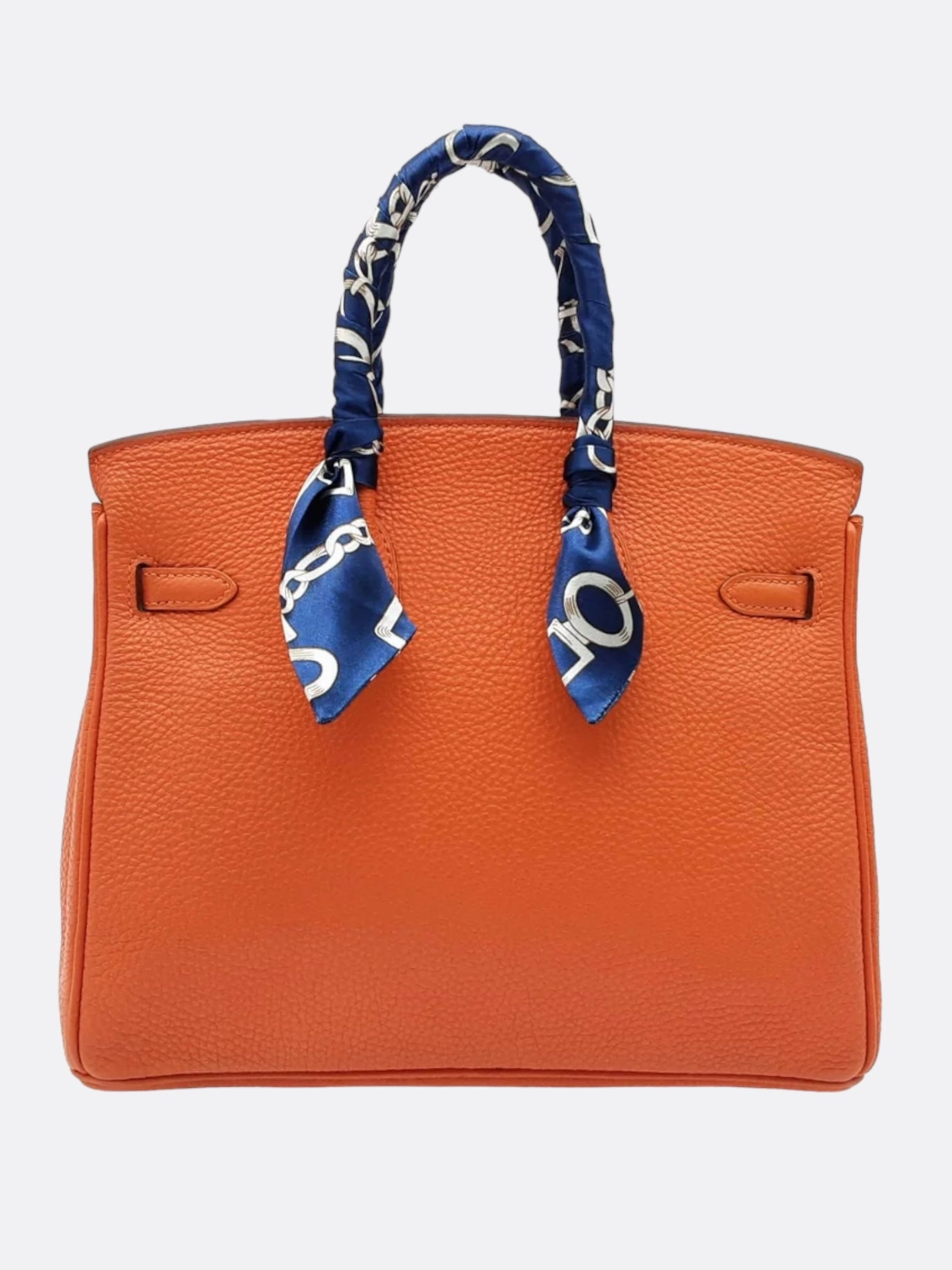 Hermes Orange Togo Birkin 25