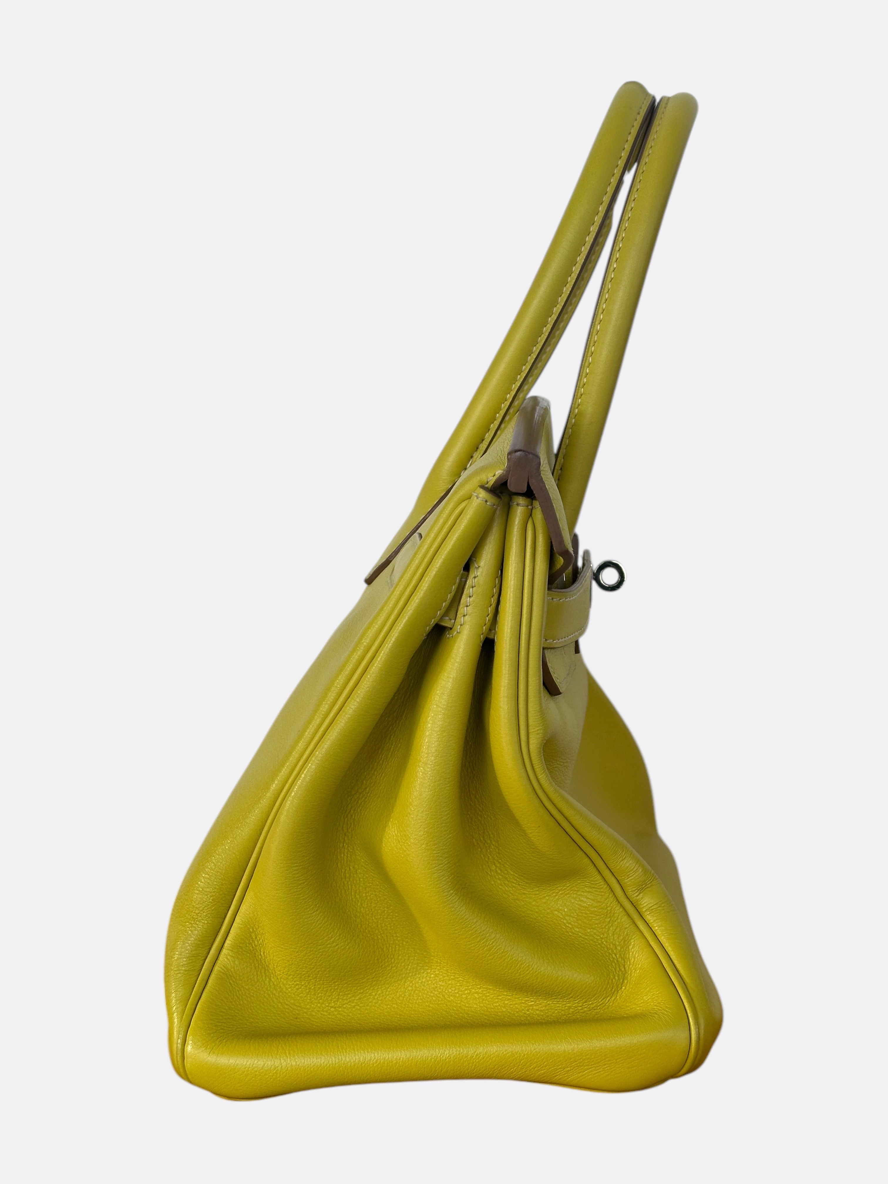 Hermes Yellow Swift Birkin 30