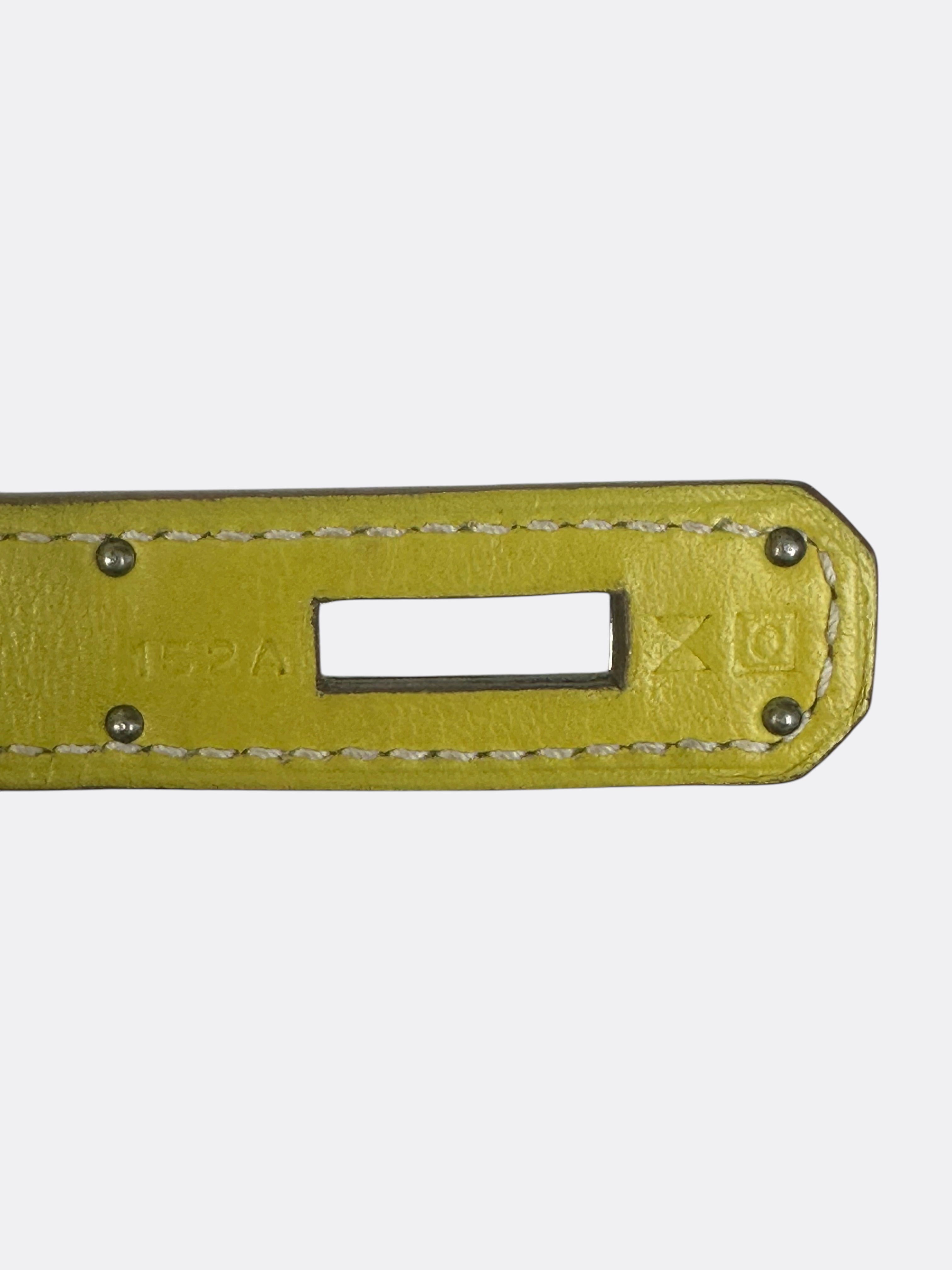 Hermes Yellow Swift Birkin 30