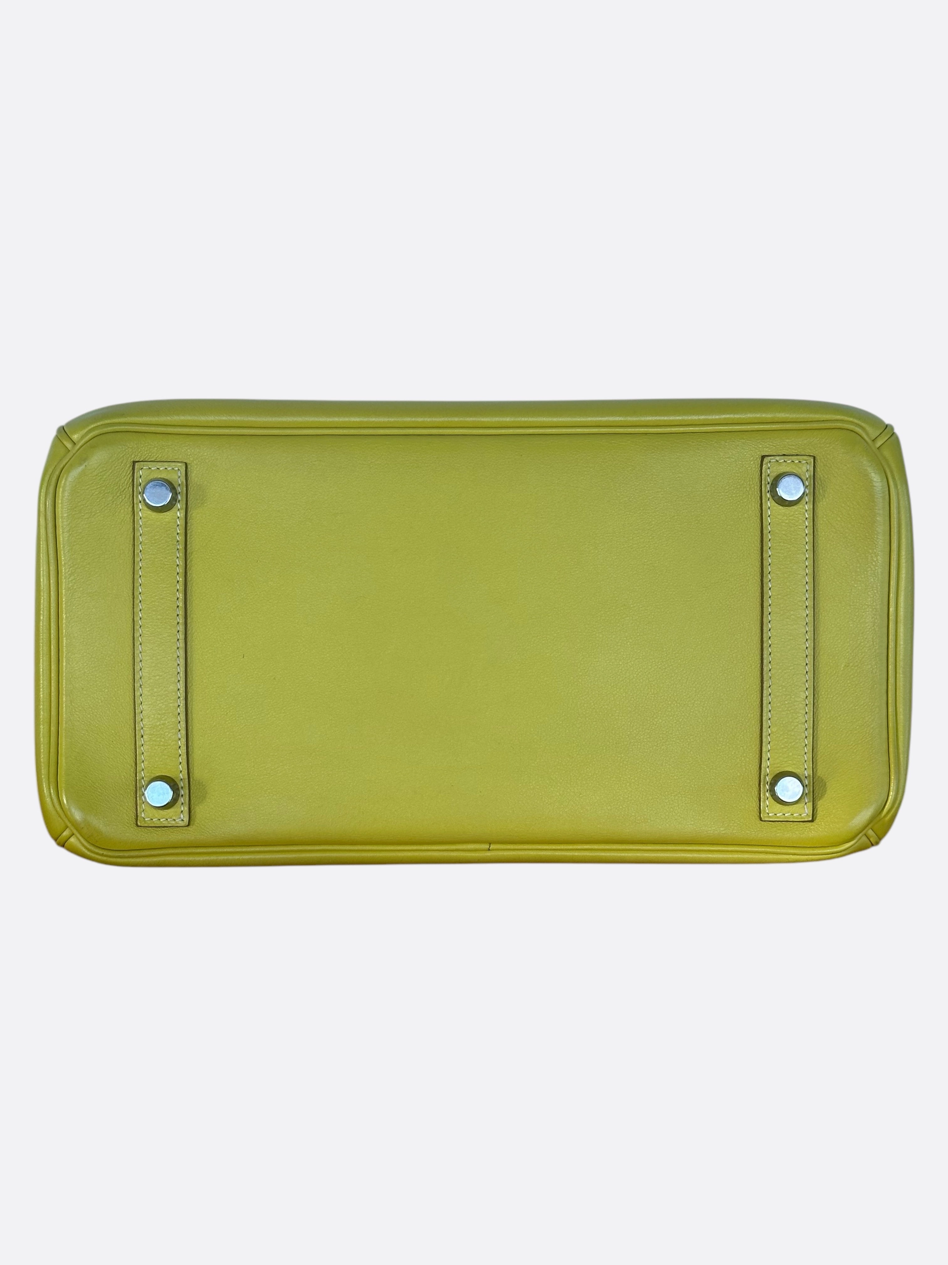 Hermes Yellow Swift Birkin 30