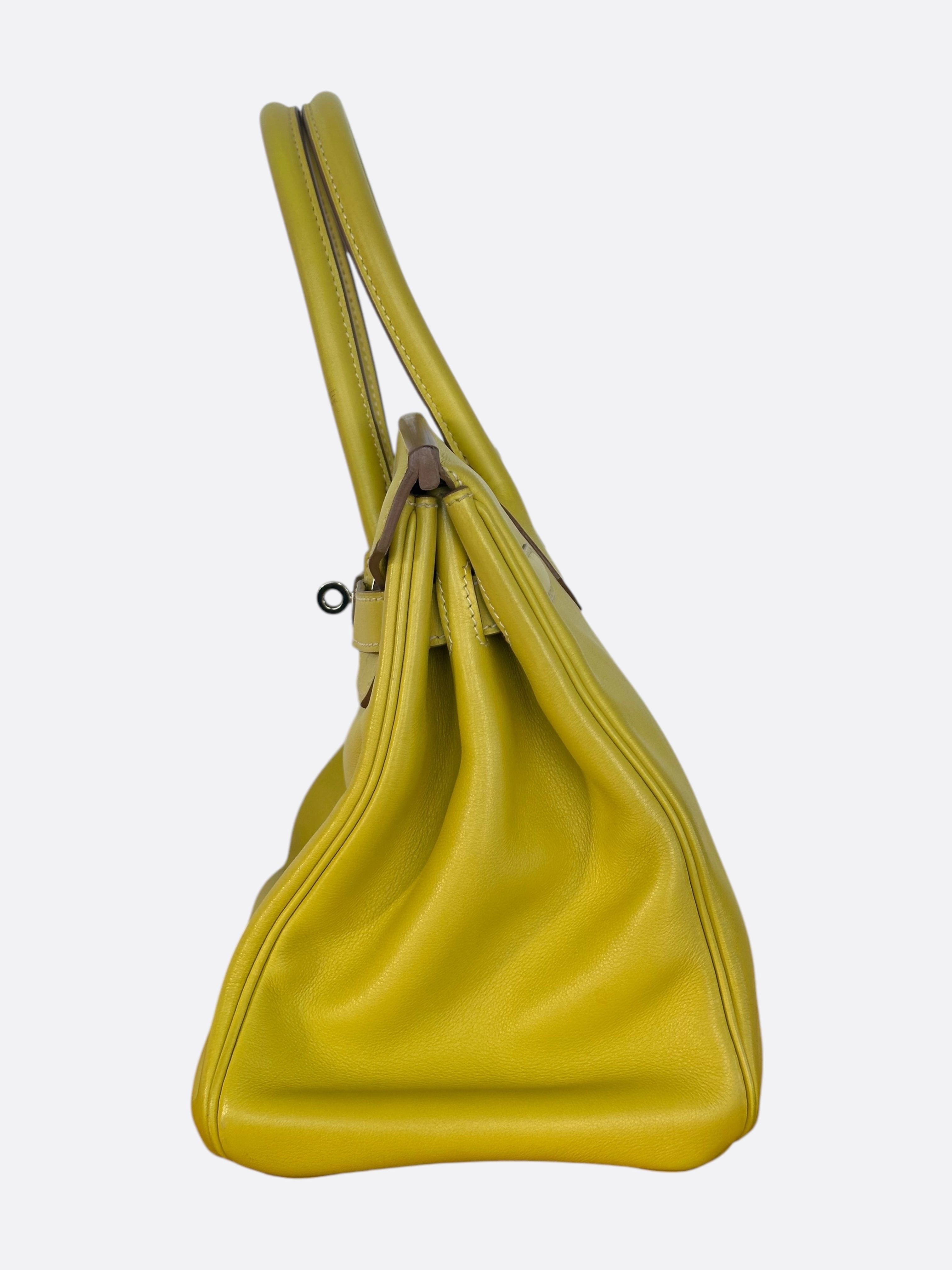 Hermes Yellow Swift Birkin 30