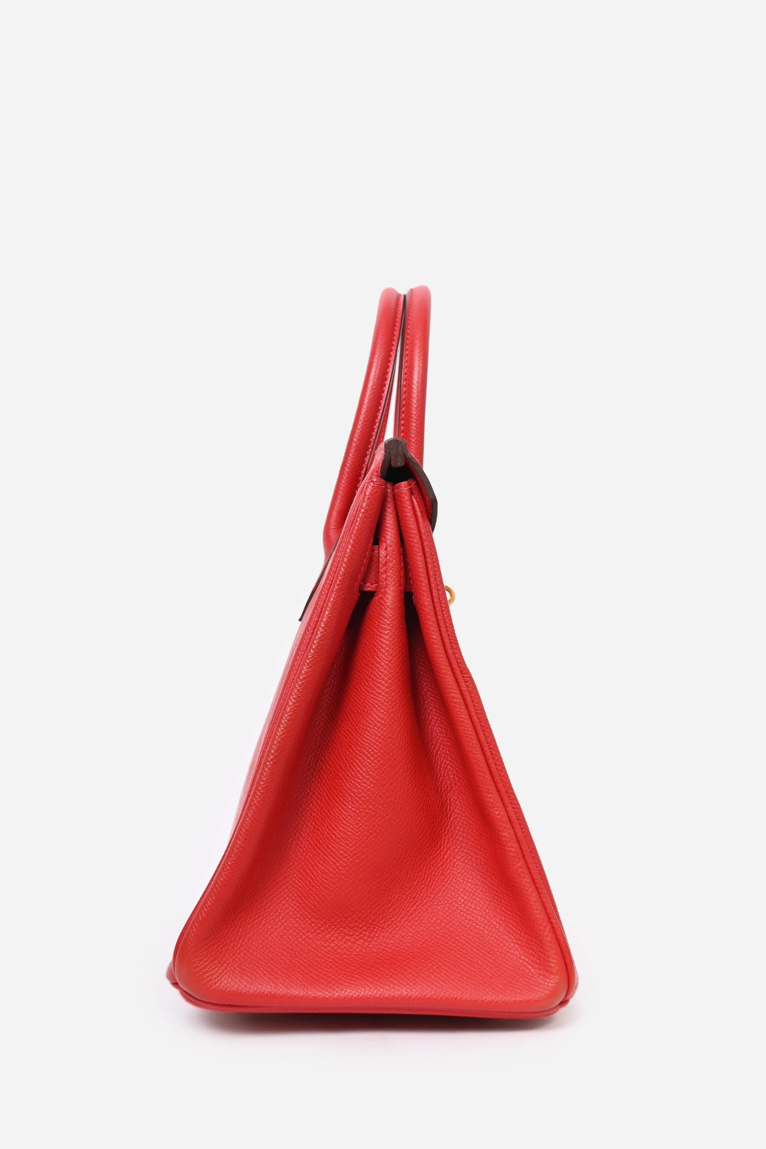 Herms 2013 Red Epsom Leather Birkin 30