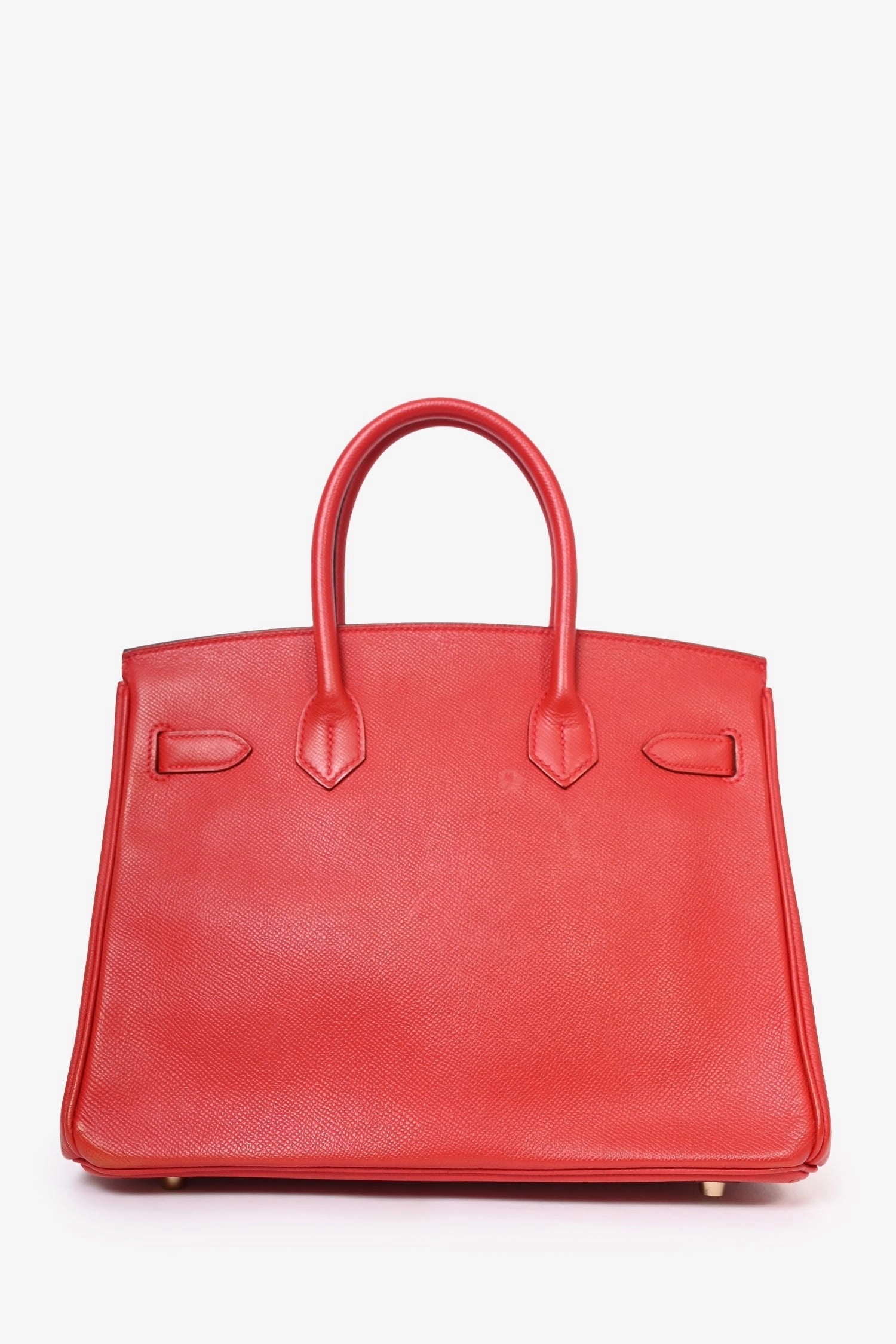Herms 2013 Red Epsom Leather Birkin 30