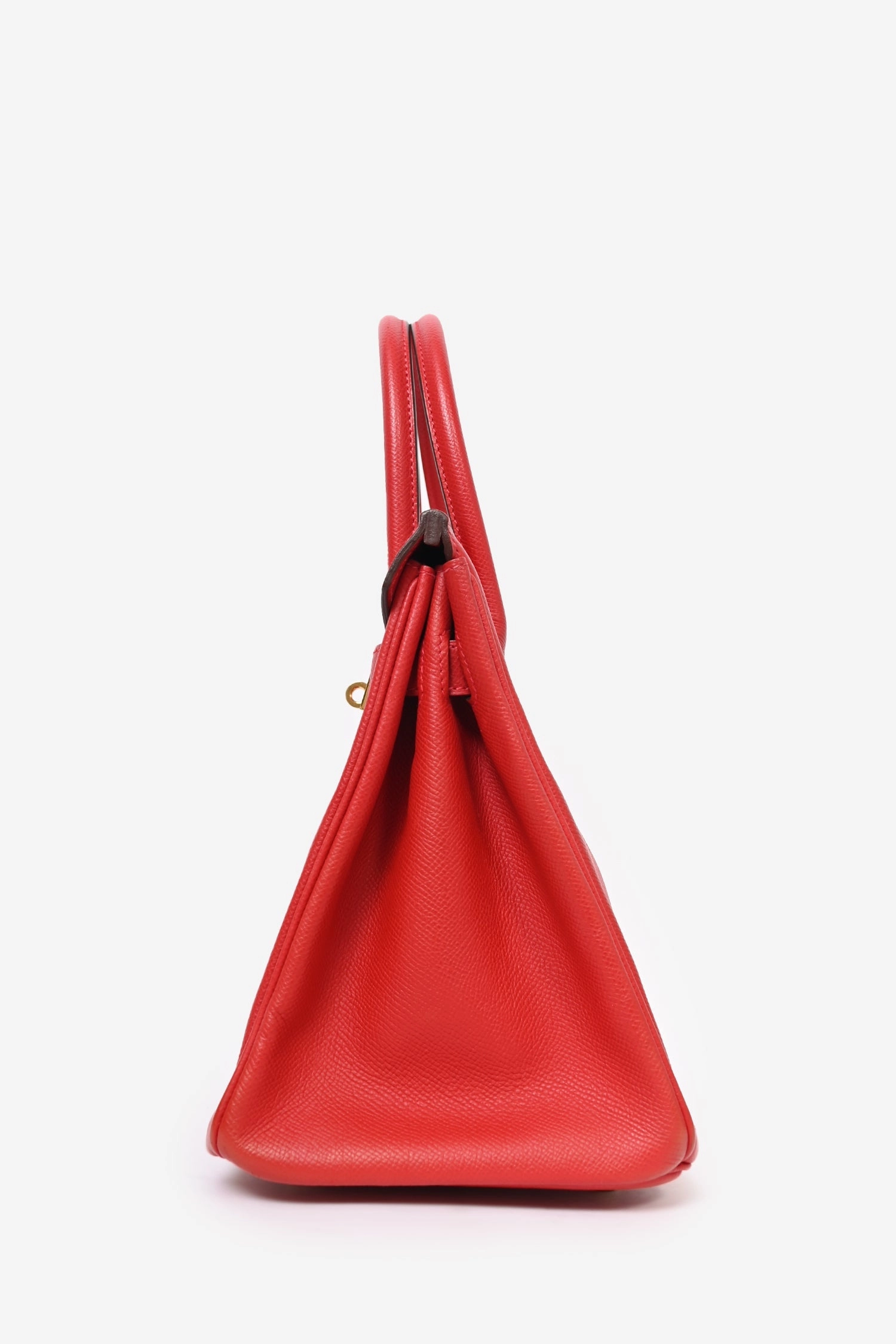 Herms 2013 Red Epsom Leather Birkin 30