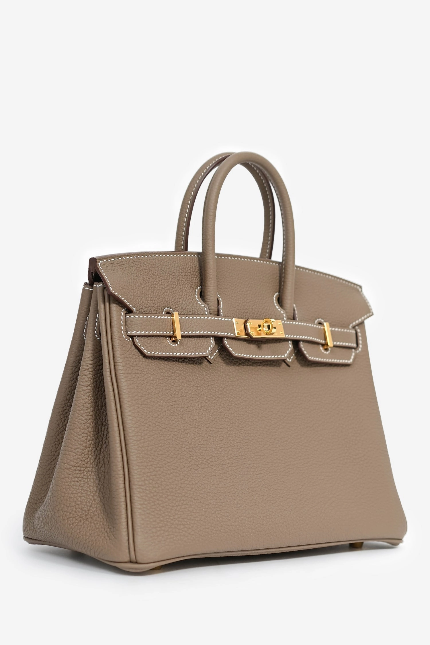 Herms 2023 Etoupe Togo Leather Birkin 25