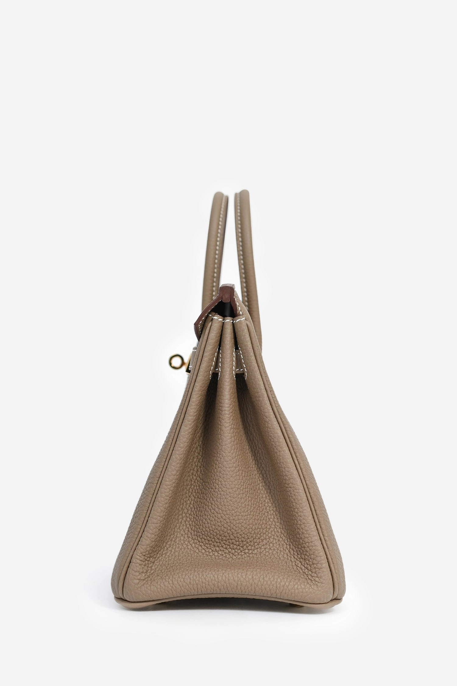 Herms 2023 Etoupe Togo Leather Birkin 25
