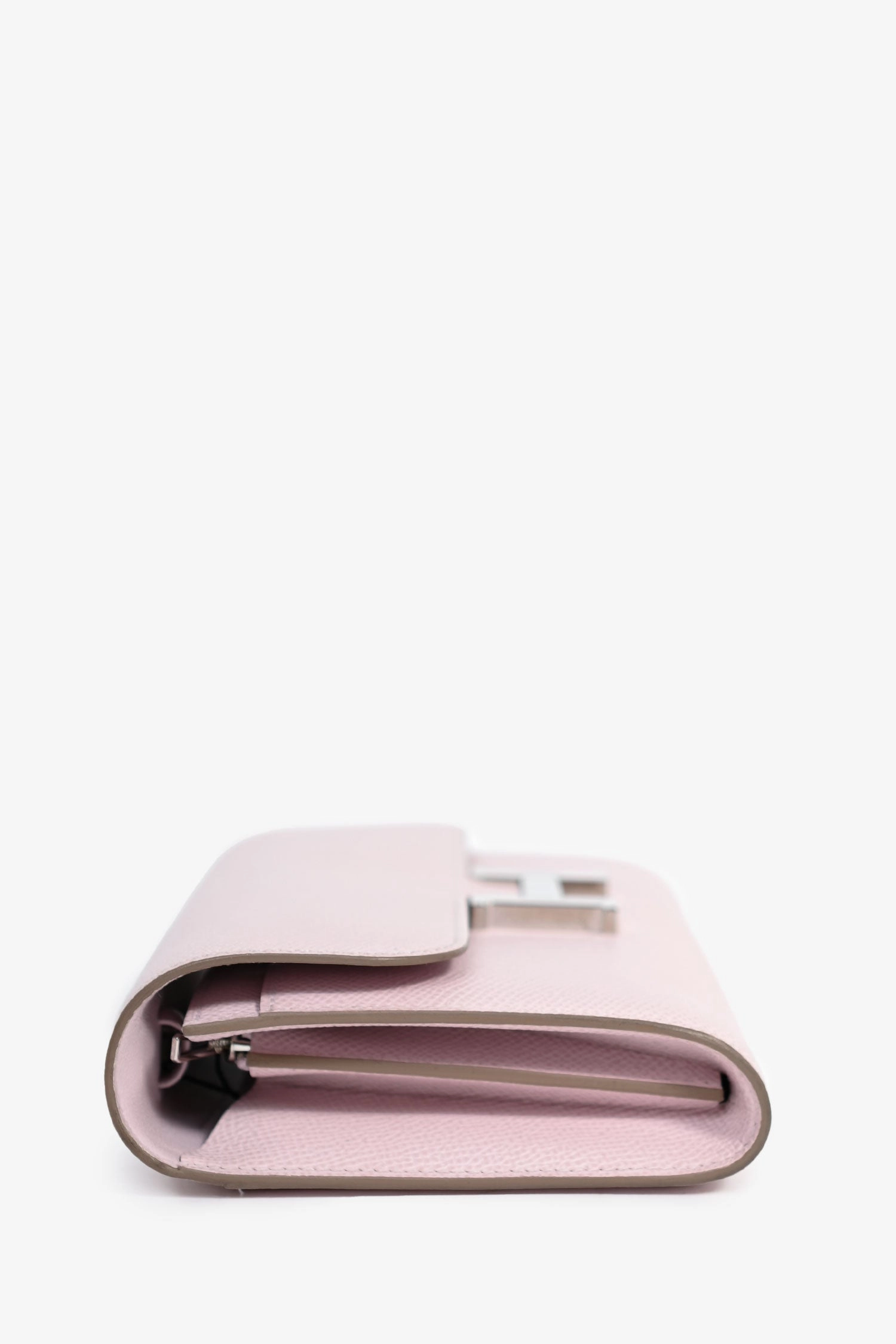 Herms 2023 Light Pink Epsom Leather Constance to Go