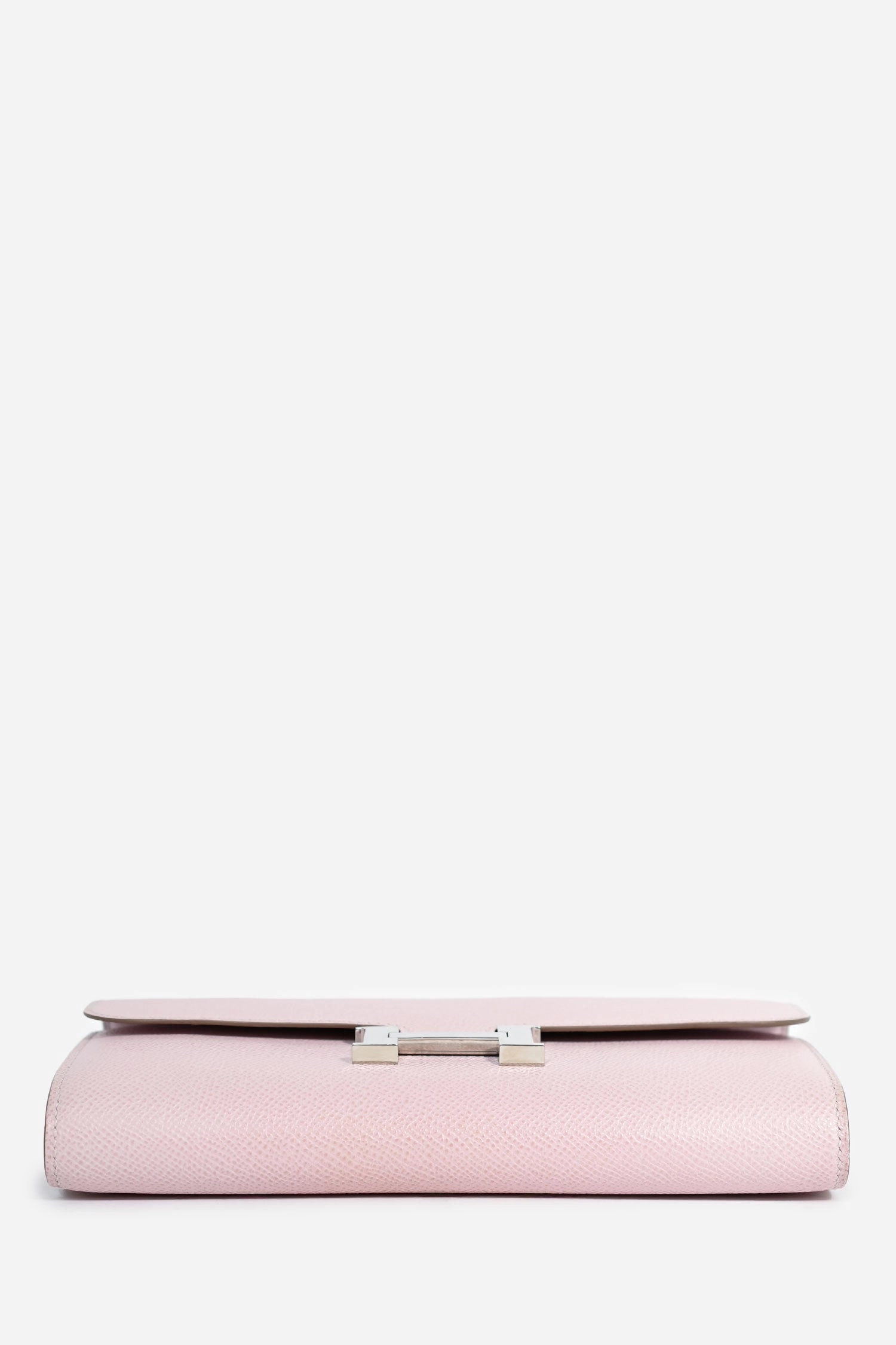 Herms 2023 Light Pink Epsom Leather Constance to Go