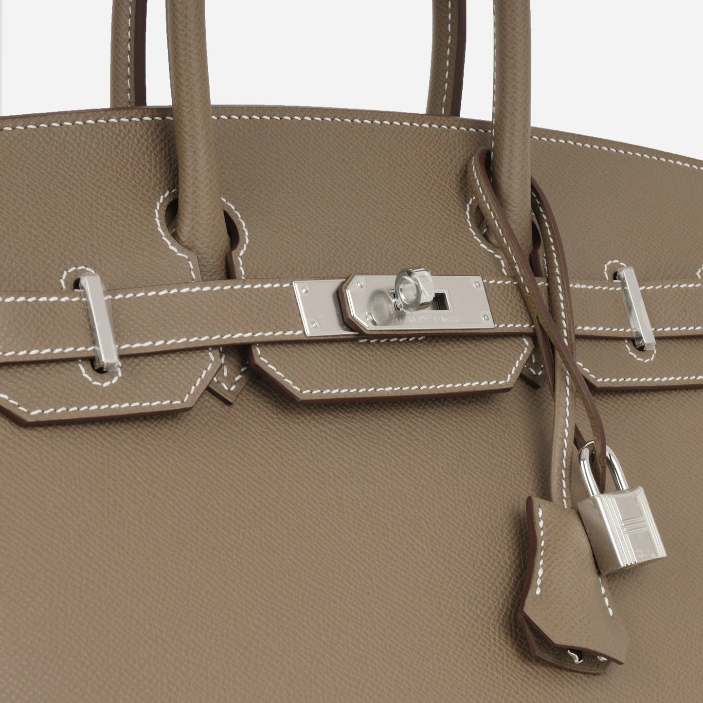 Herms - Birkin 30 - Etoupe Epsom PHW - 2025 - Brand New