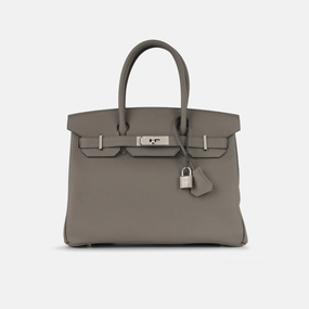 Herms - Birkin 30 - Gris Etain Togo PHW - 2022 - Unused