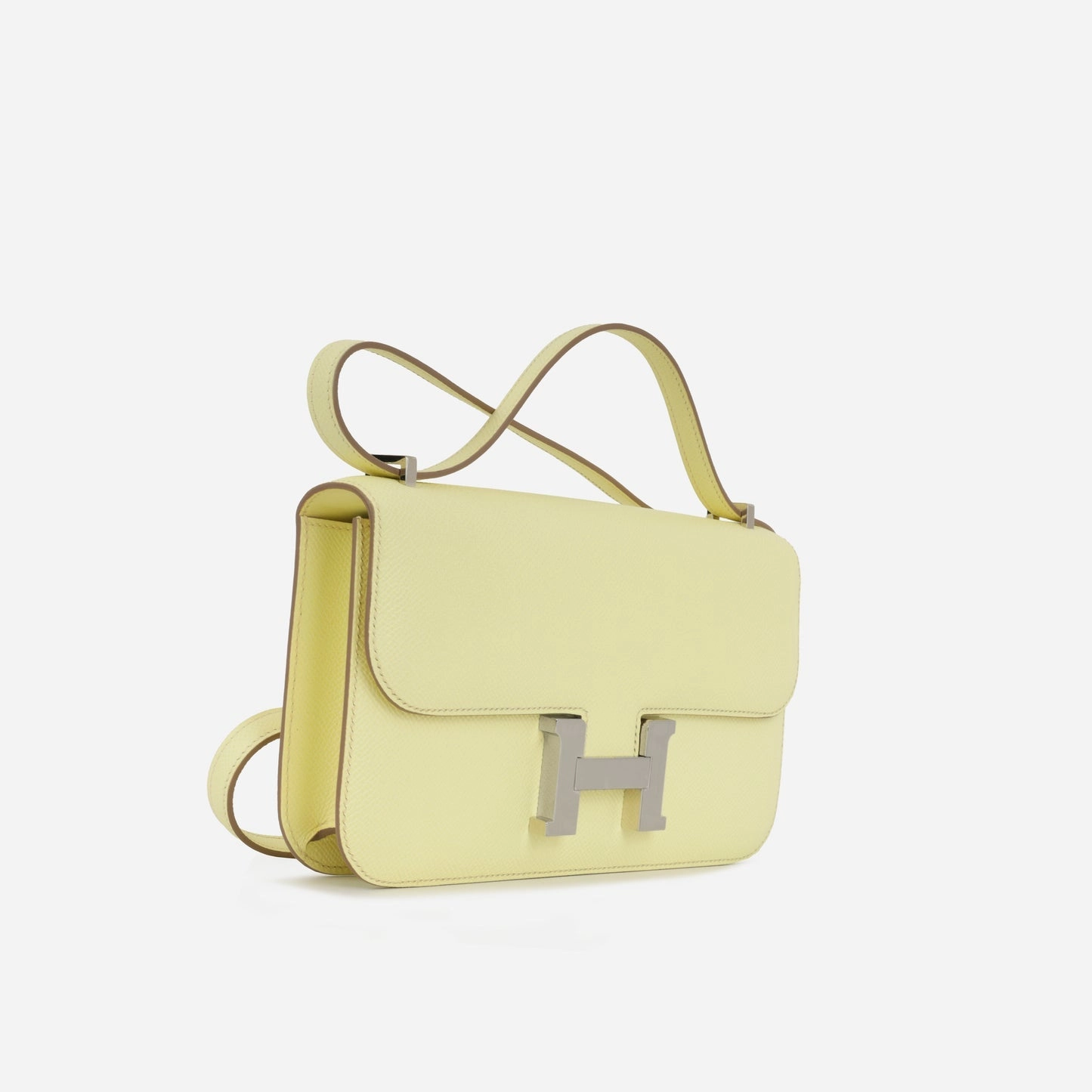 Herms - Constance Elan - Jaune Milton Epsom PHW - Unused - 2024