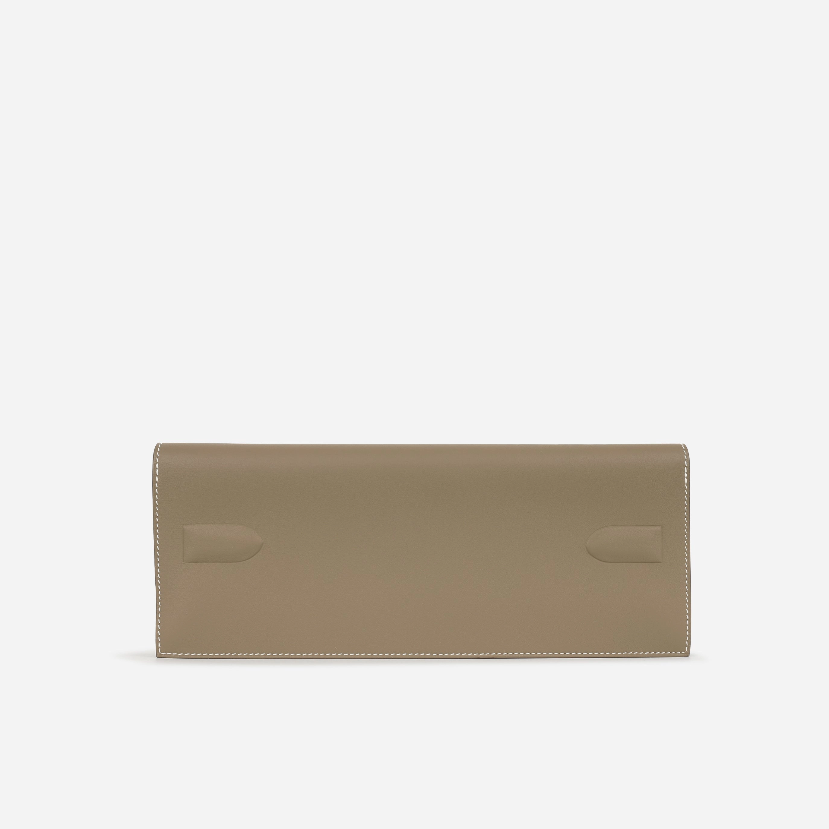 Herms Birkin Shadow Clutch - Etoupe