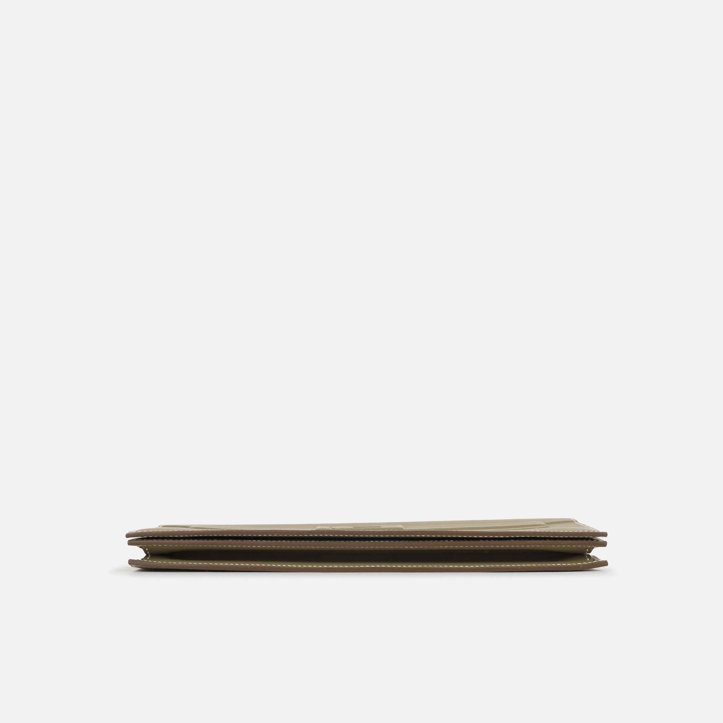 Herms Birkin Shadow Clutch - Etoupe