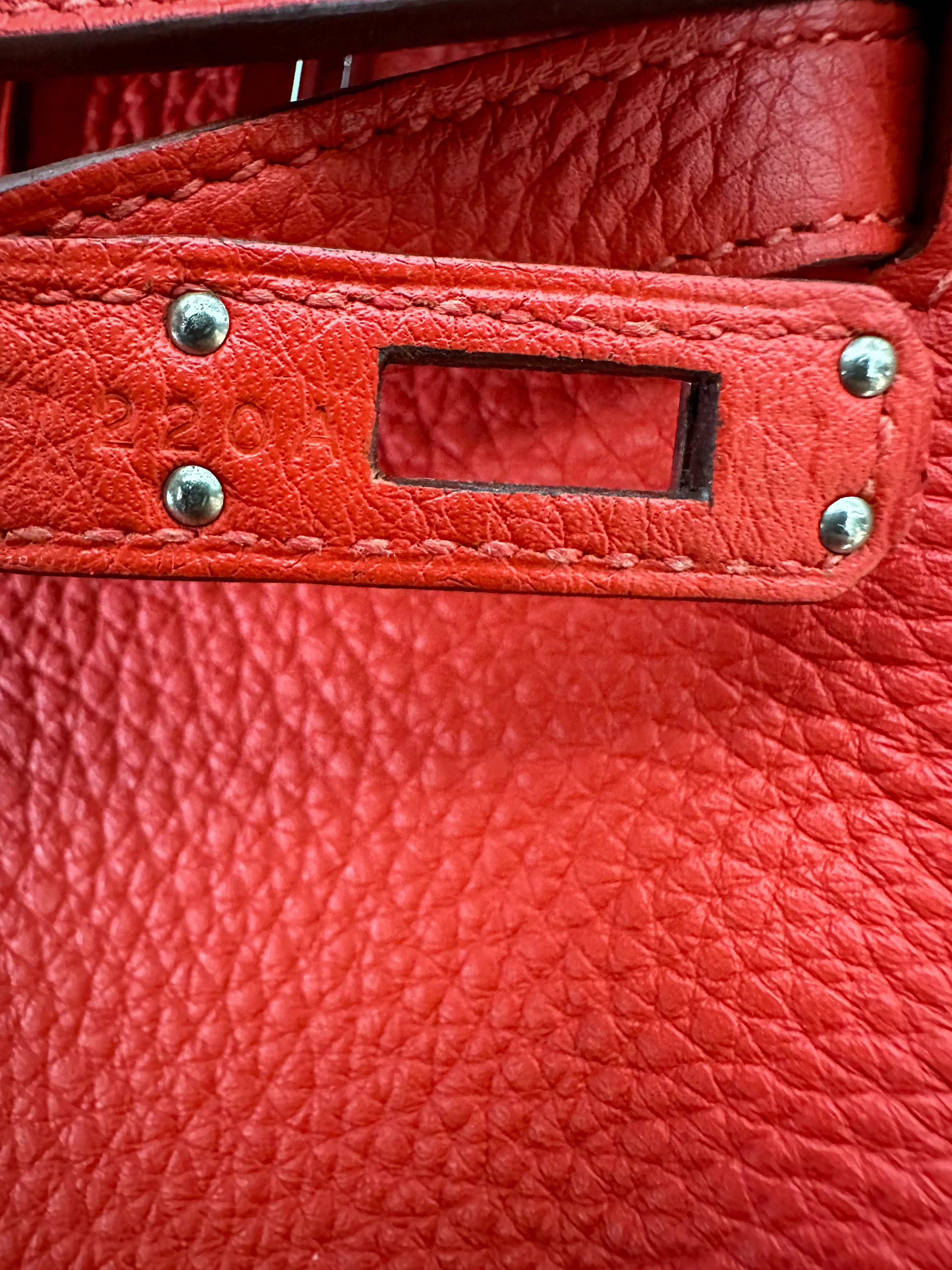 Herms Capucine Togo Birkin 25