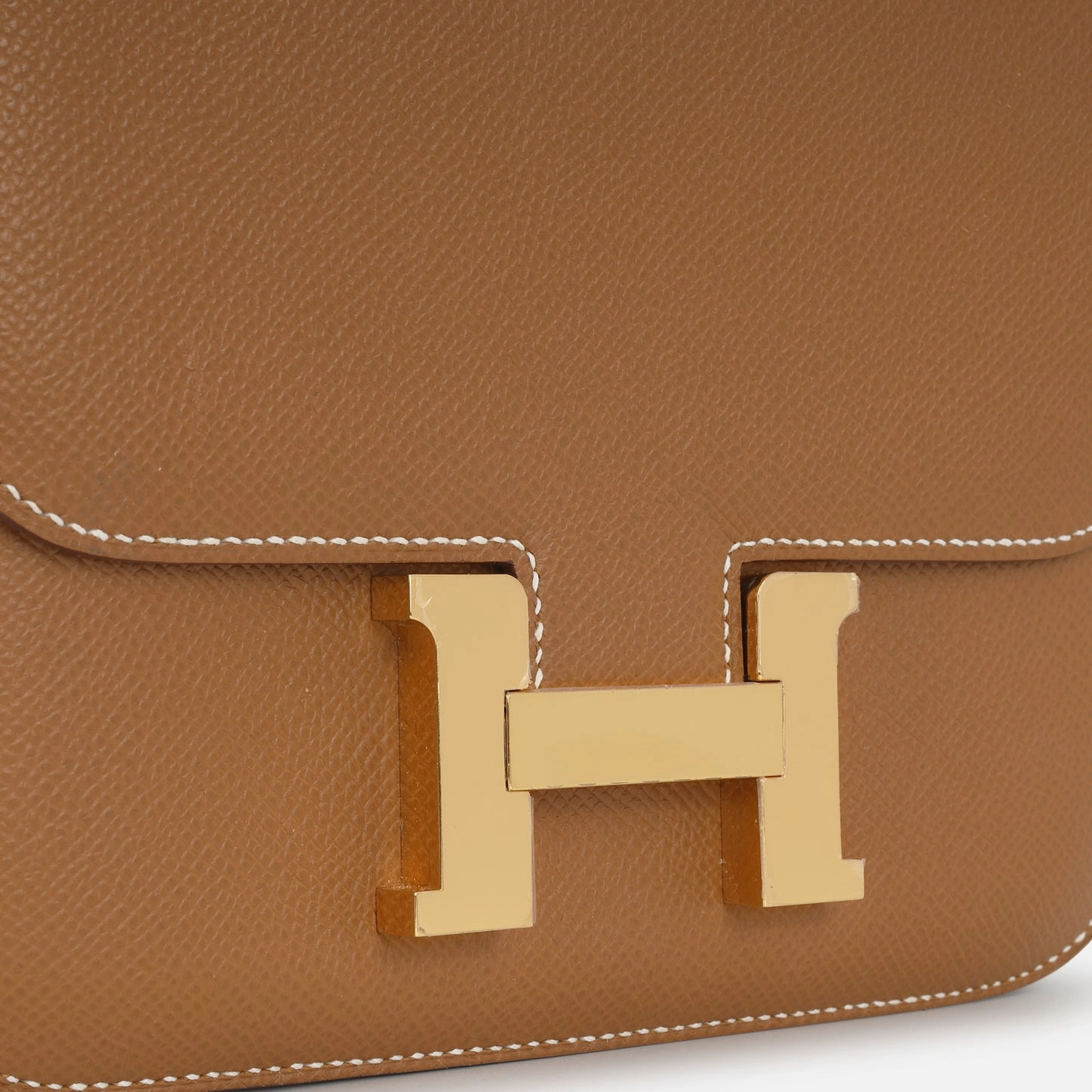 Herms Constance 18 Gold Epsom GHW