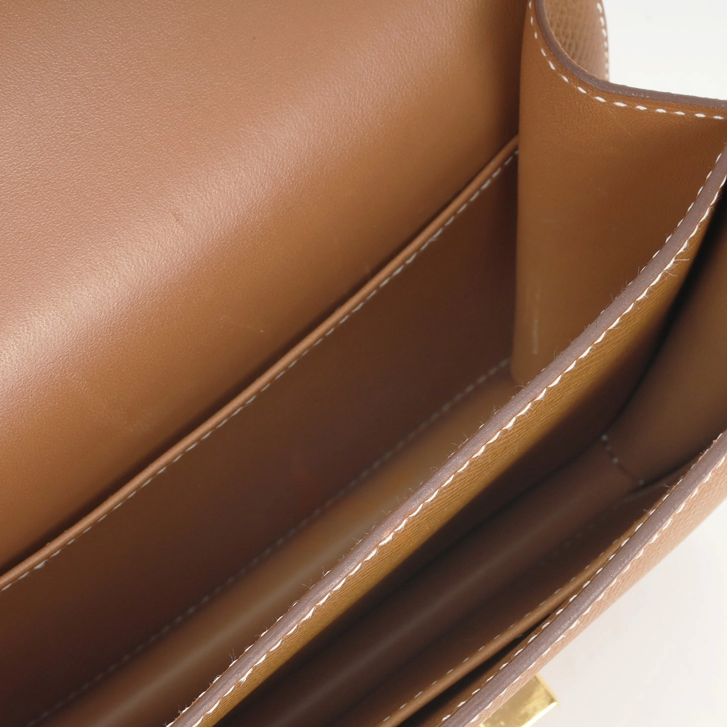 Herms Constance 18 Gold Epsom GHW