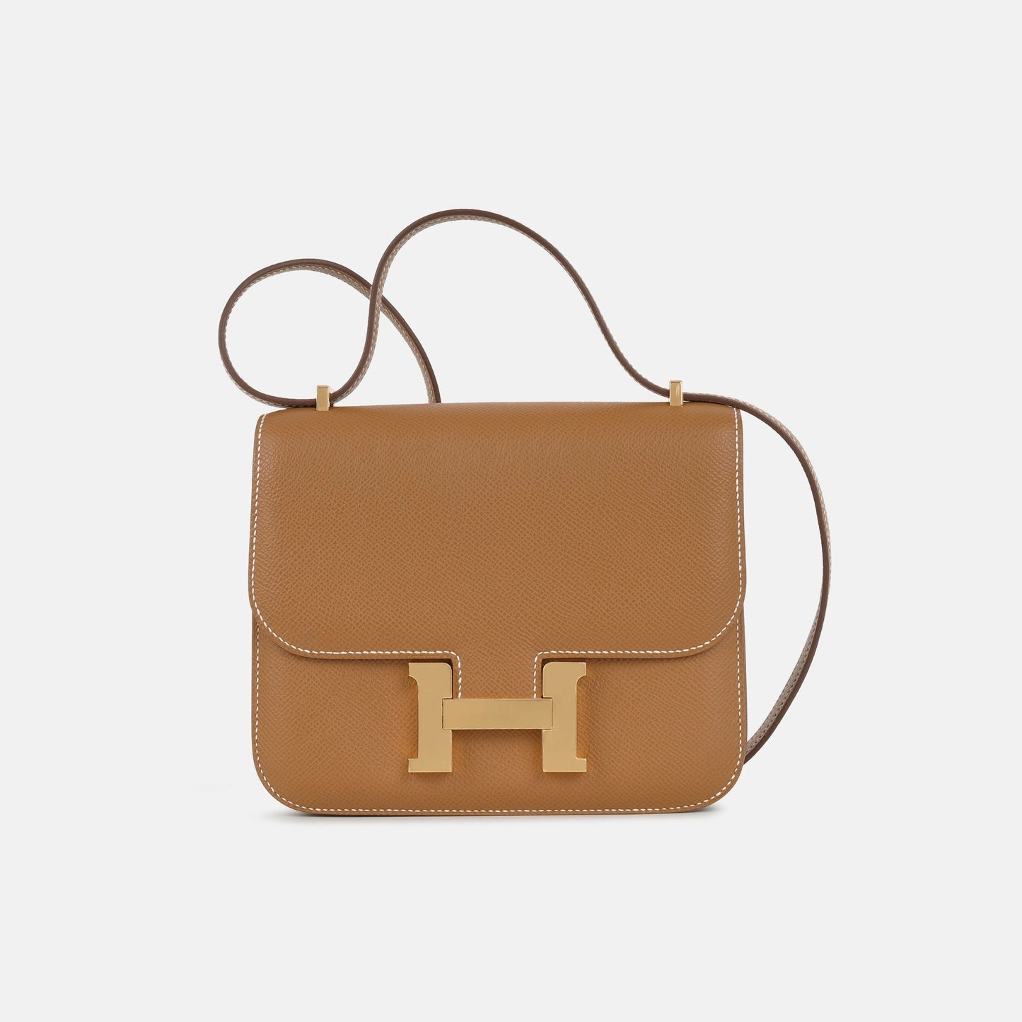 Herms Constance 18 Gold Epsom GHW