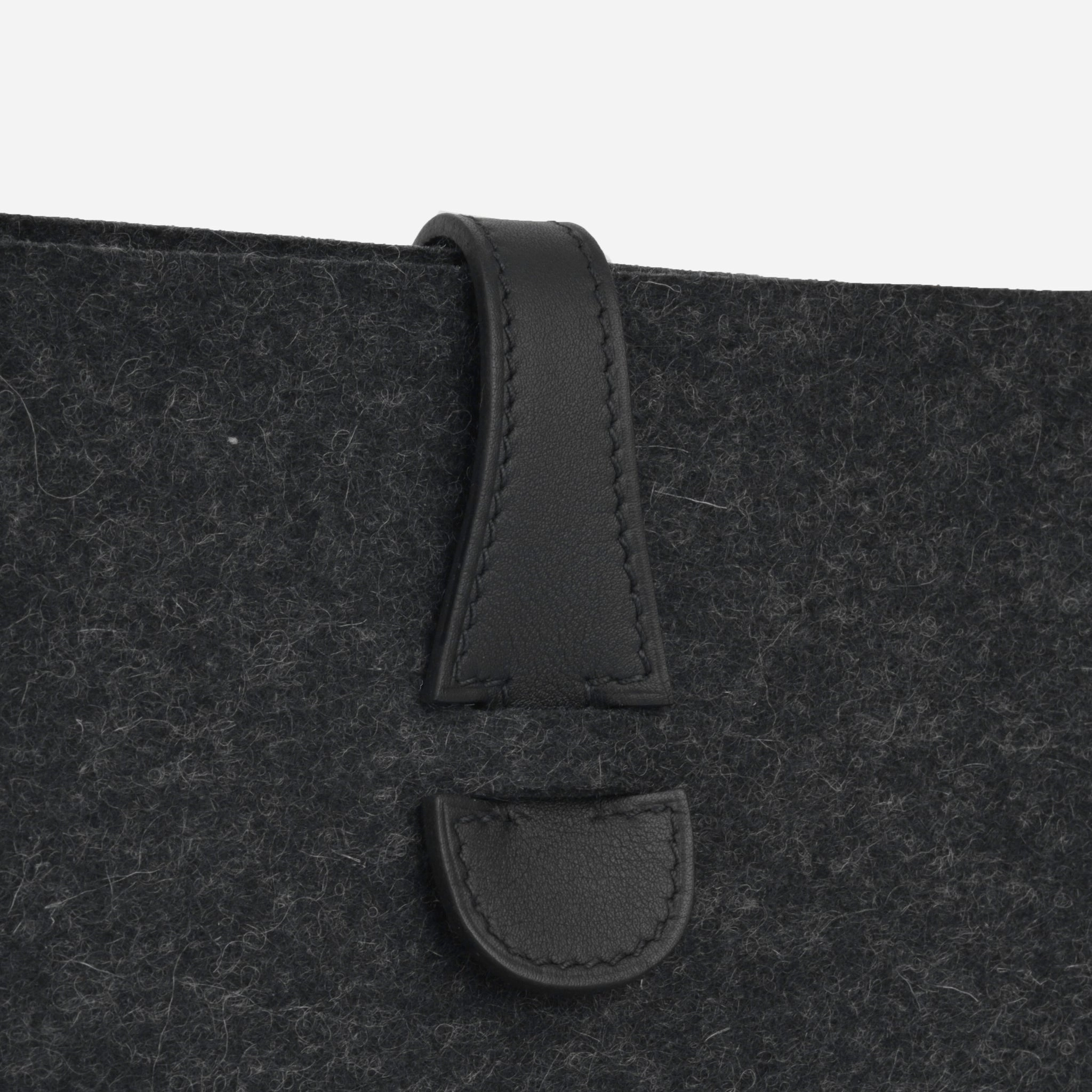 Herms Evelyne PM - Graphite Wool (NWT)