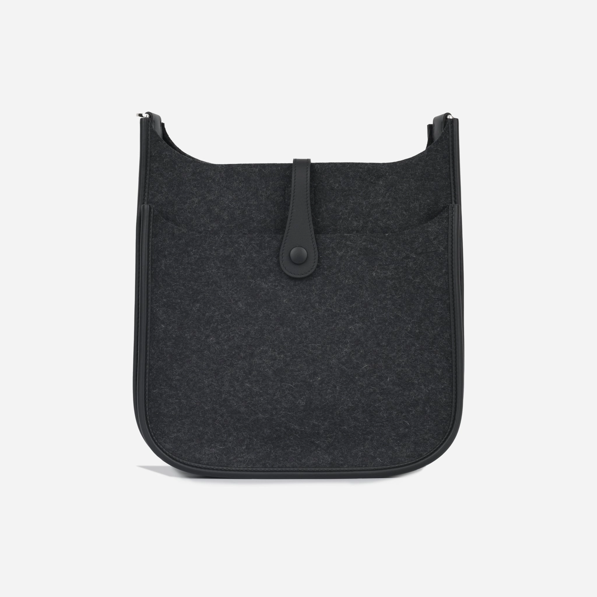 Herms Evelyne PM - Graphite Wool (NWT)