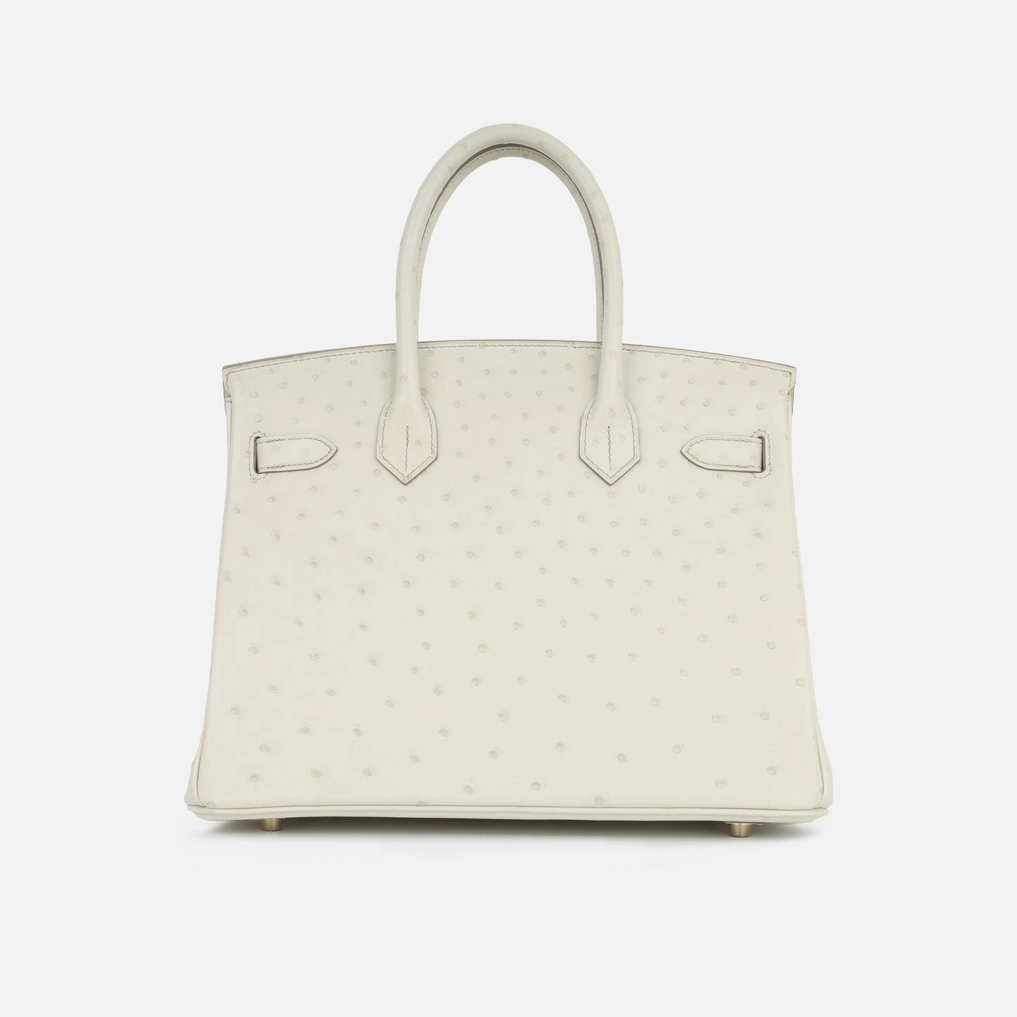 Herms Herms - Birkin 30 - Beton Ostrich GHW - 2024 - Brand New
