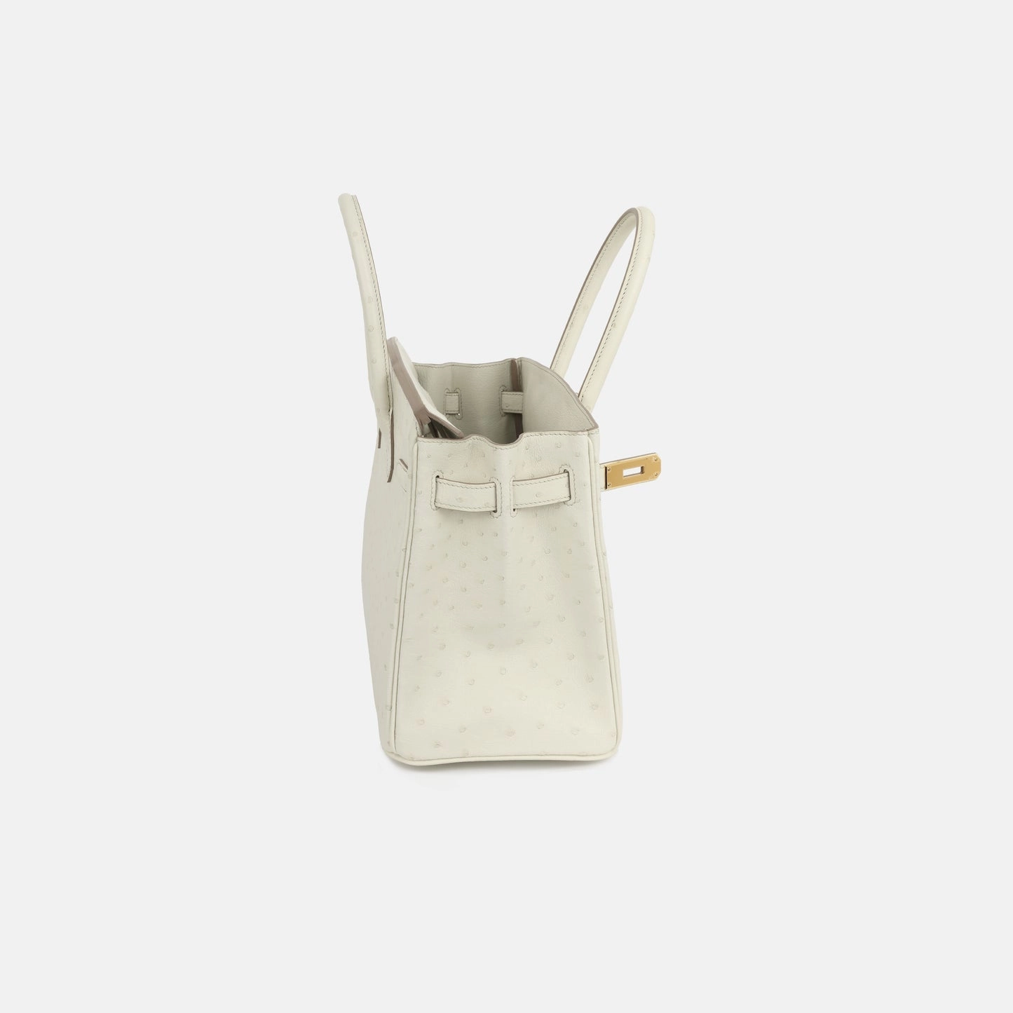 Herms Herms - Birkin 30 - Beton Ostrich GHW - 2024 - Brand New