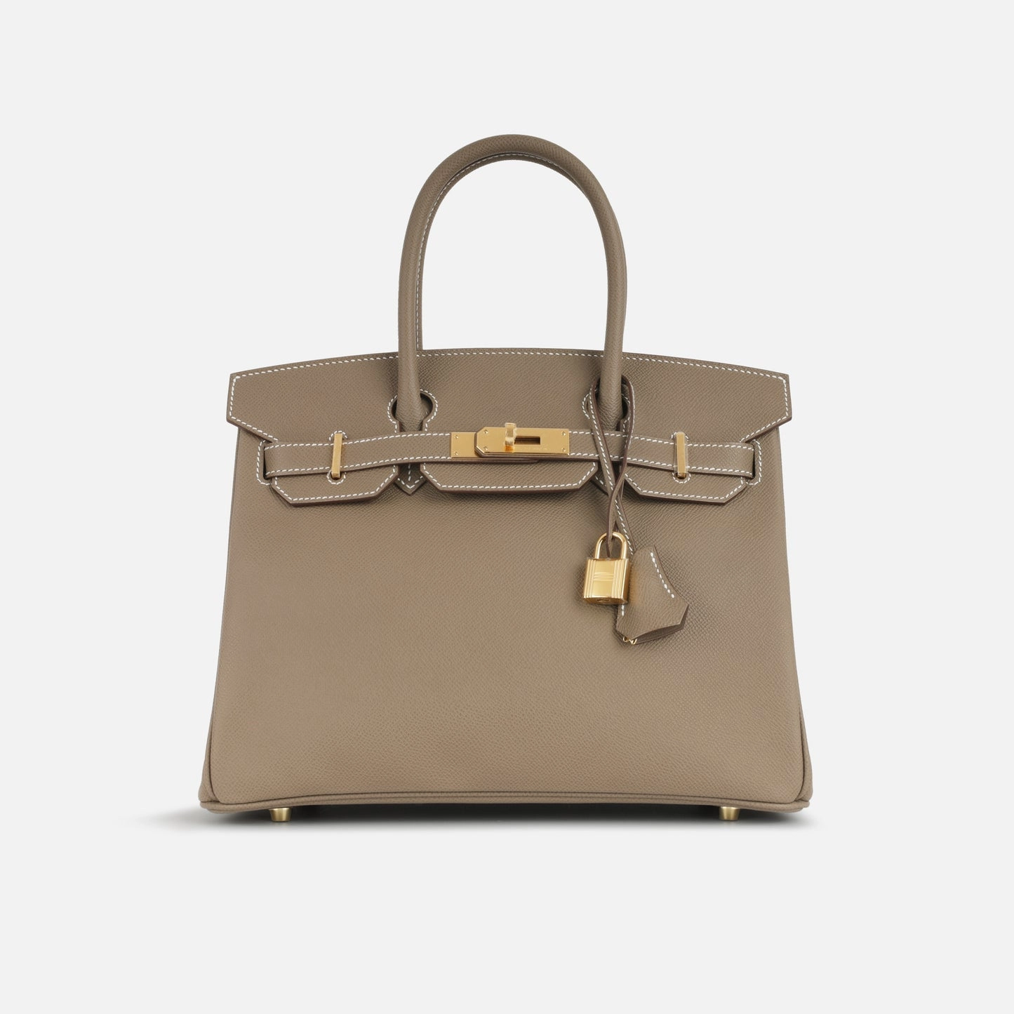 Herms Herms - Birkin 30 - Etoupe Epsom GHW - 2024 - Brand New