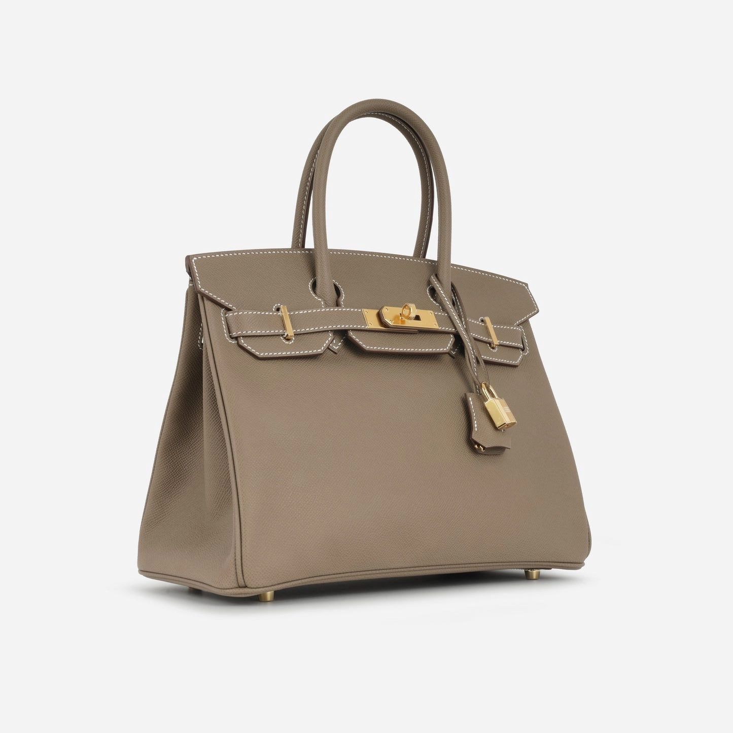 Herms Herms - Birkin 30 - Etoupe Epsom GHW - 2024 - Brand New
