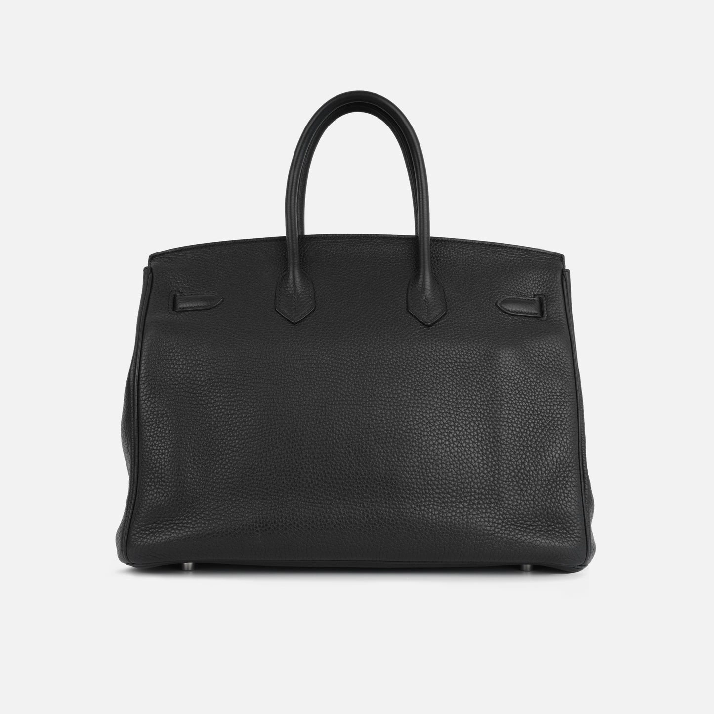 Herms Herms - Birkin 35 - Noir Clemence PHW - Pre-Loved - 2010
