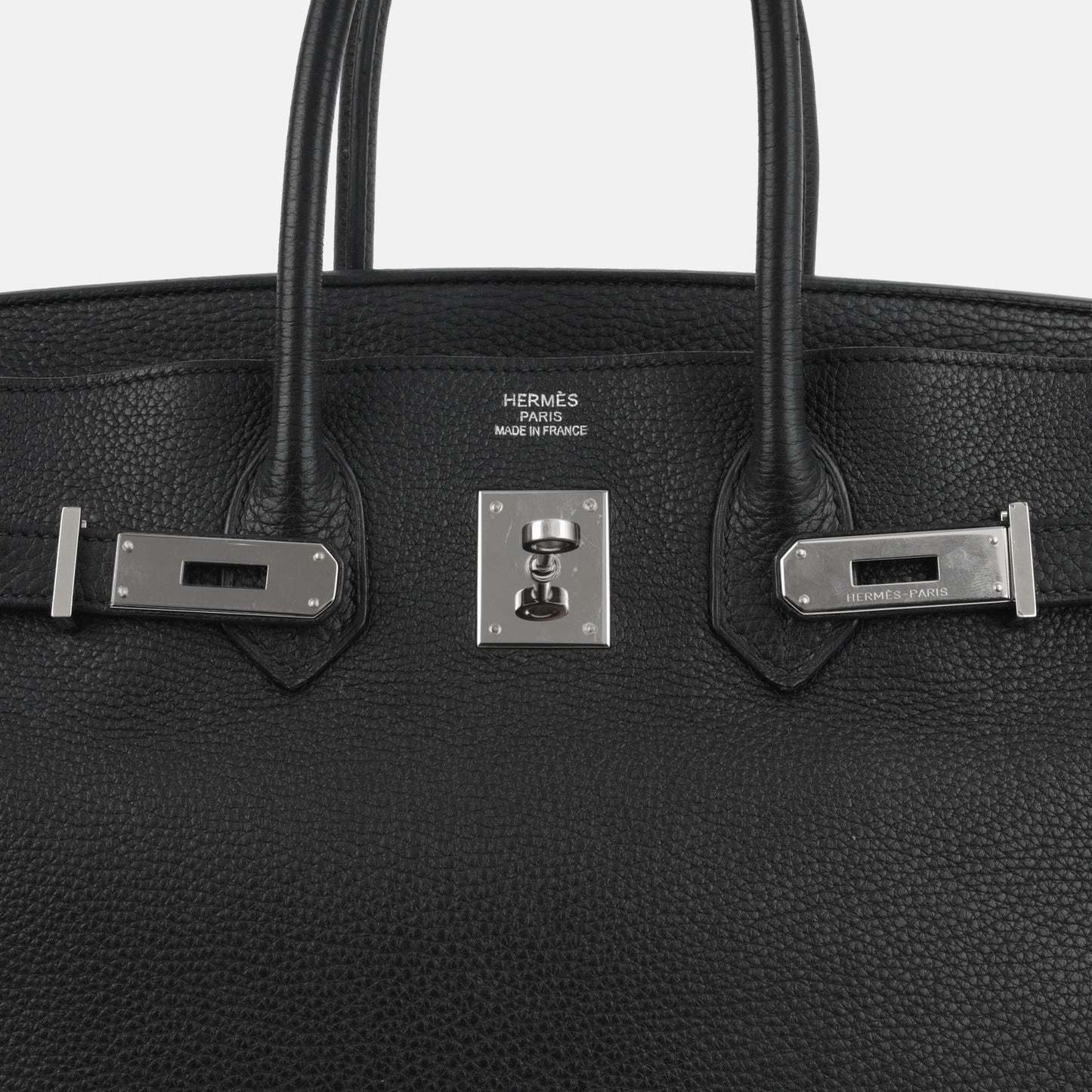 Herms Herms - Birkin 35 - Noir Clemence PHW - Pre-Loved - 2010