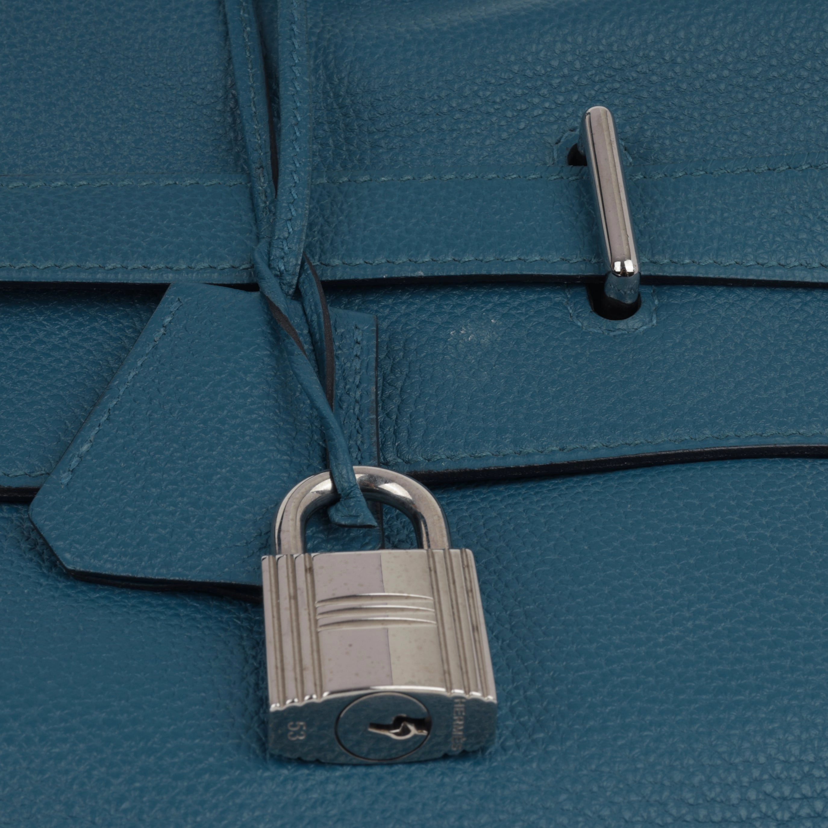 Herms Herms Kelly 50 Voyage - Bleu Cobalt