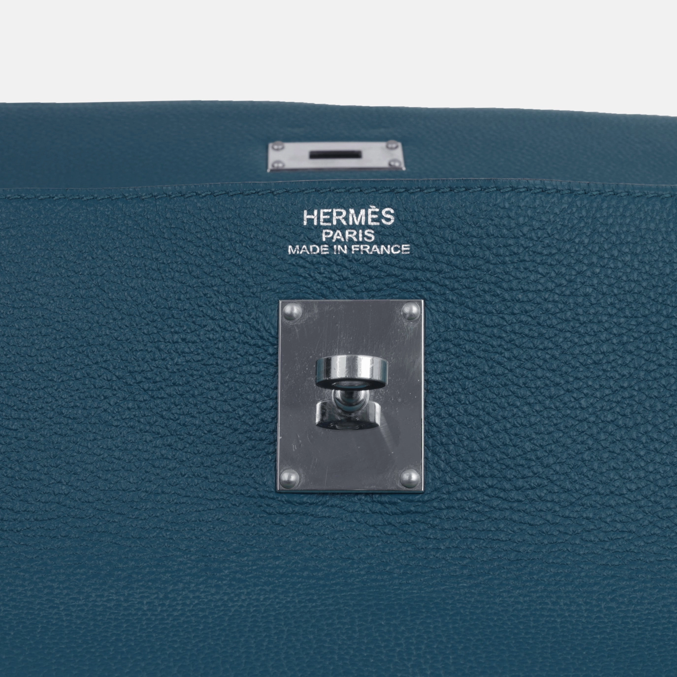Herms Herms Kelly 50 Voyage - Bleu Cobalt