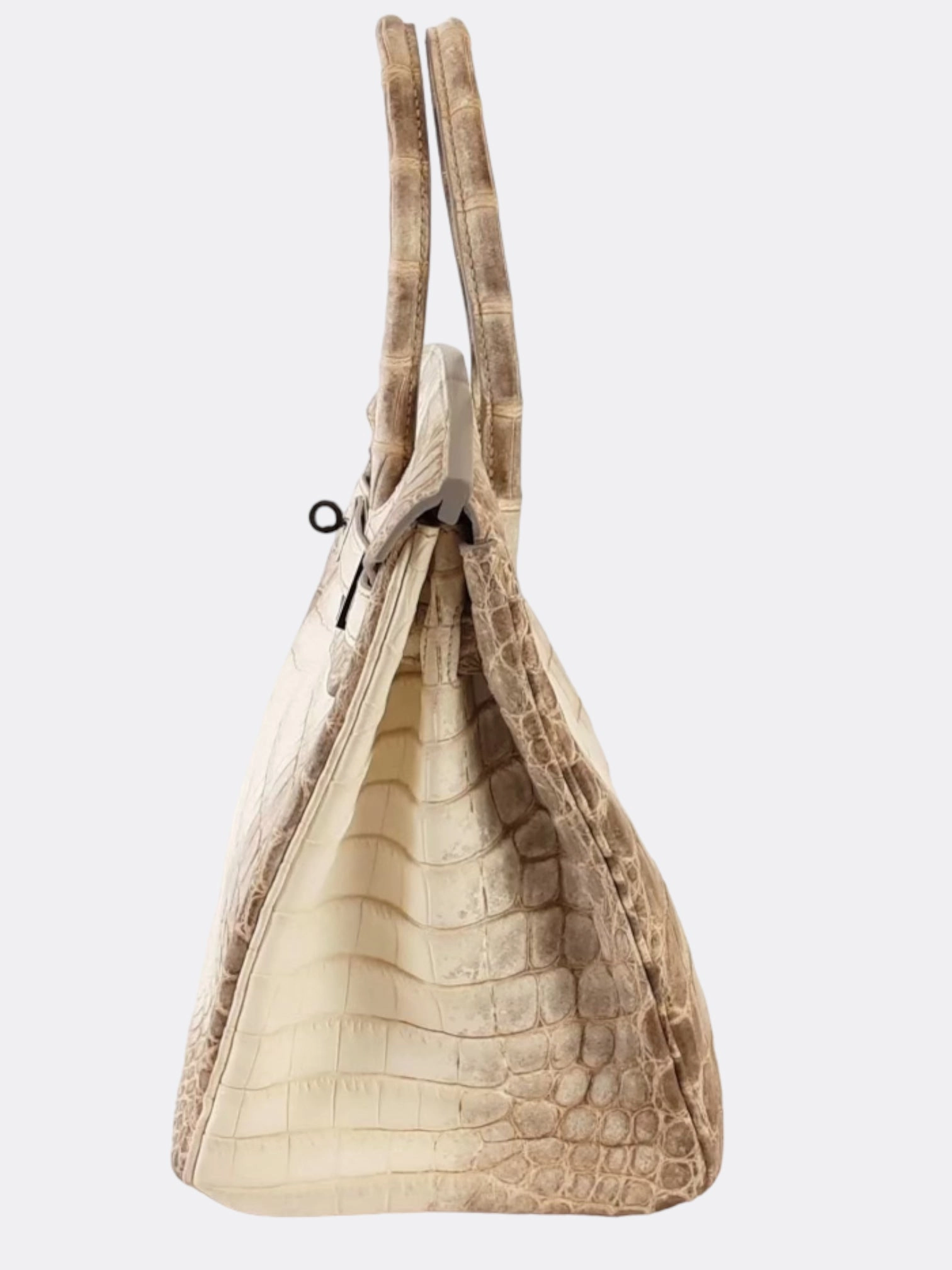 Herms Himalaya Matte Crocodile Skin Birkin 30