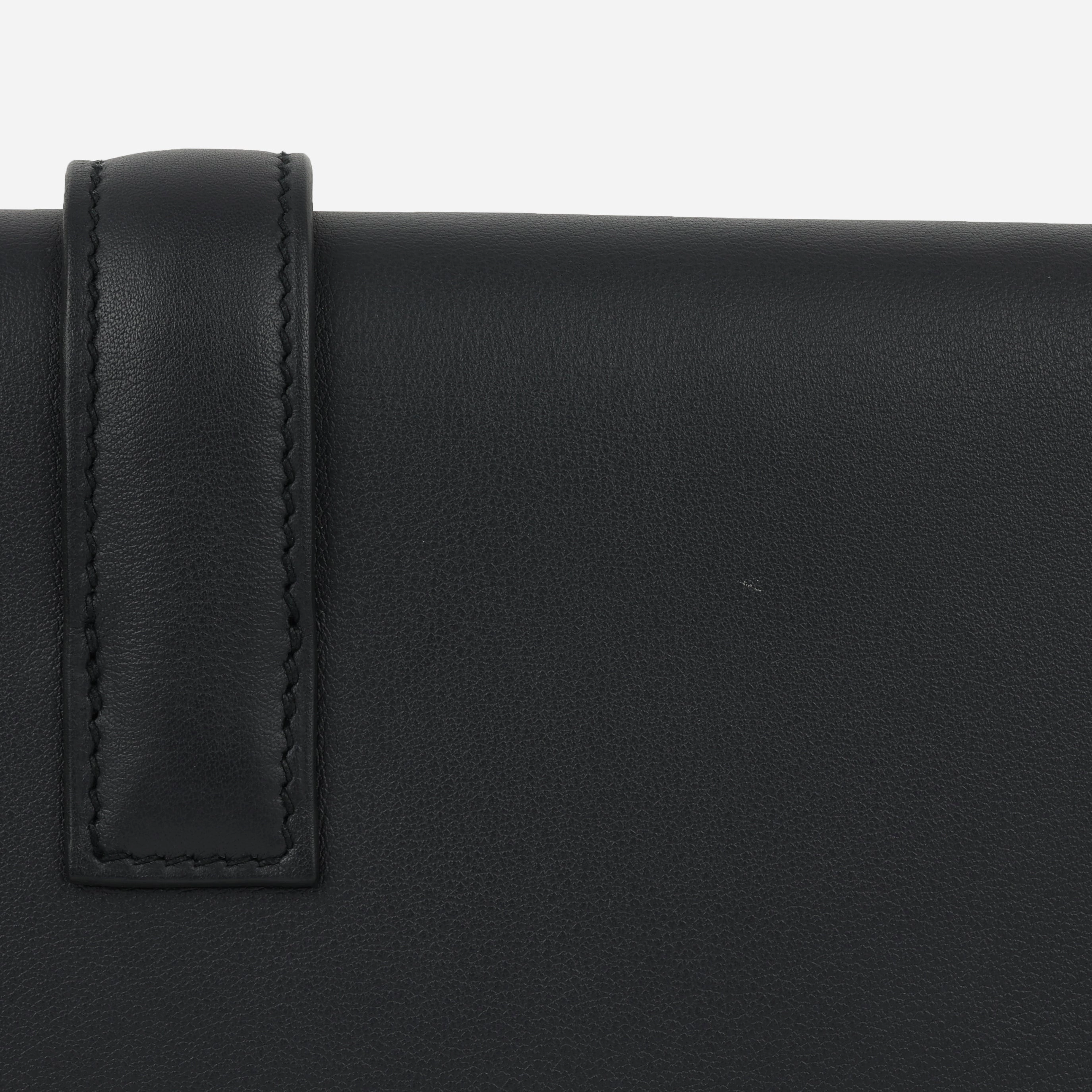 Herms Jige Clutch 29 - Bleu Nuit