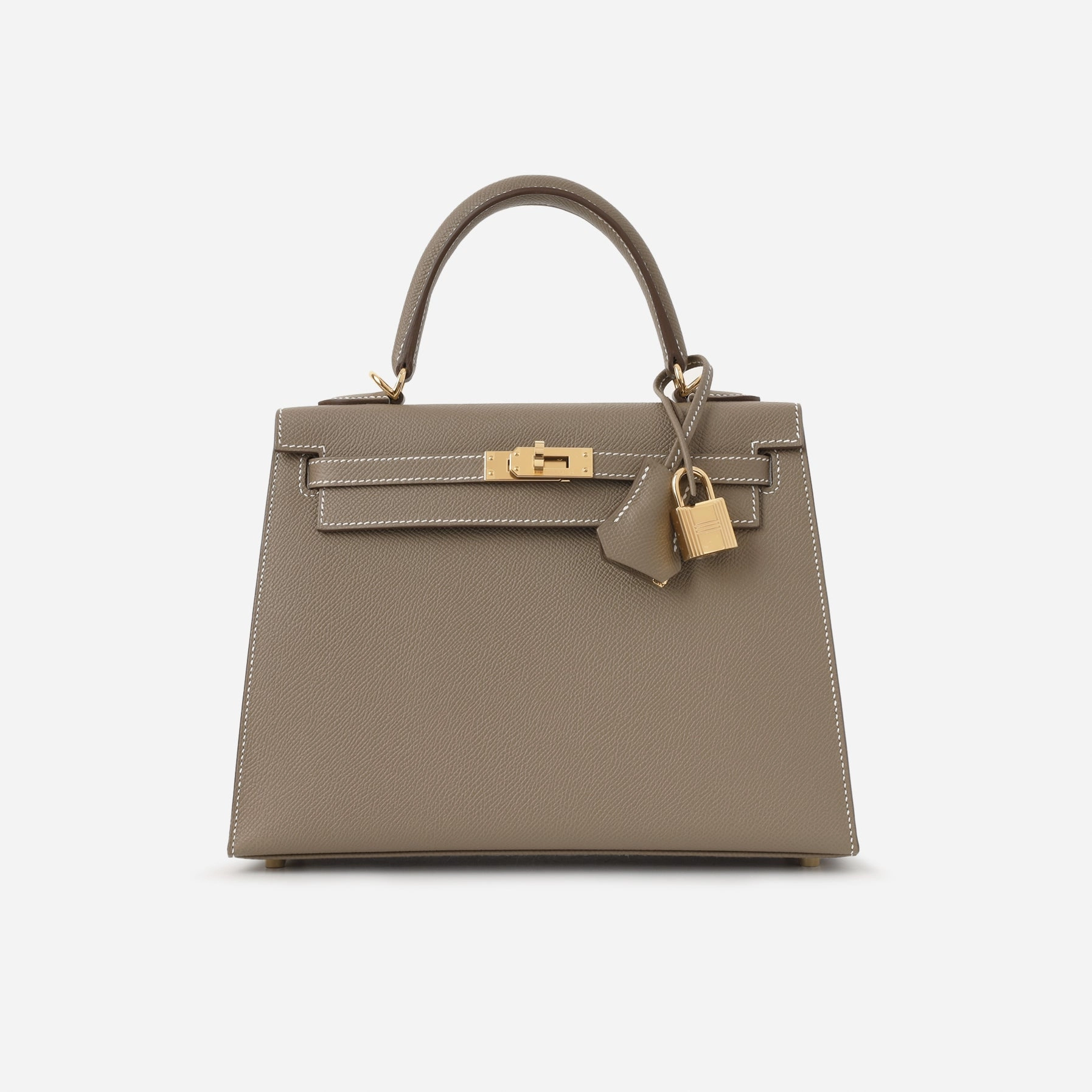 Herms Kelly 25 - Etoupe Epsom (NWT)