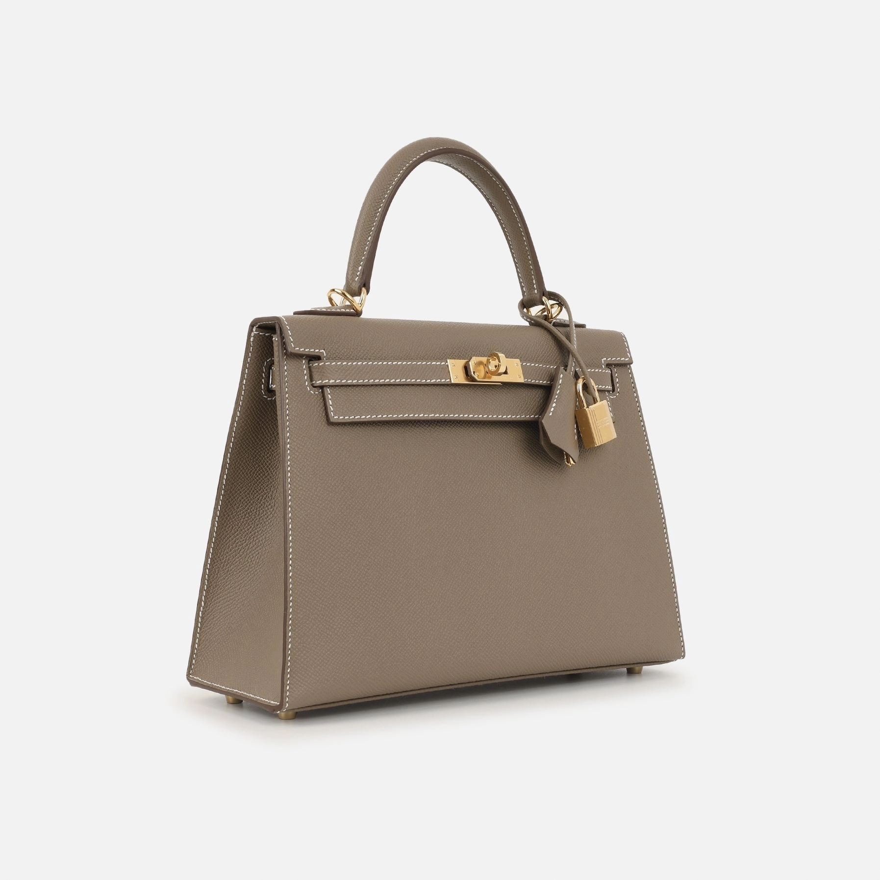 Herms Kelly 25 - Etoupe Epsom (NWT)