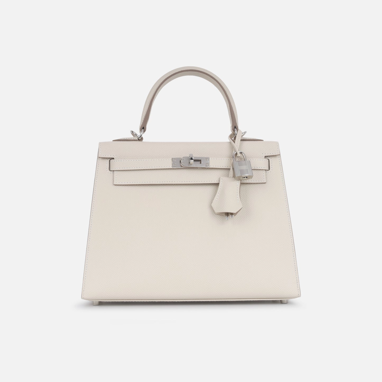 Herms Kelly 25 Craie Epsom PHW (NWT)