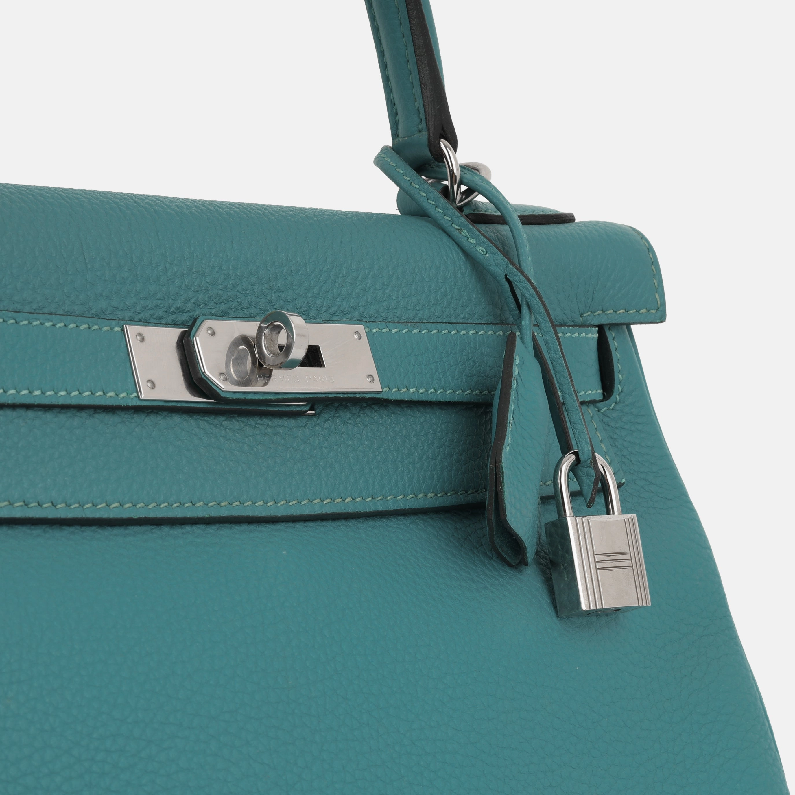Herms Kelly 28 - Bleu De Galice