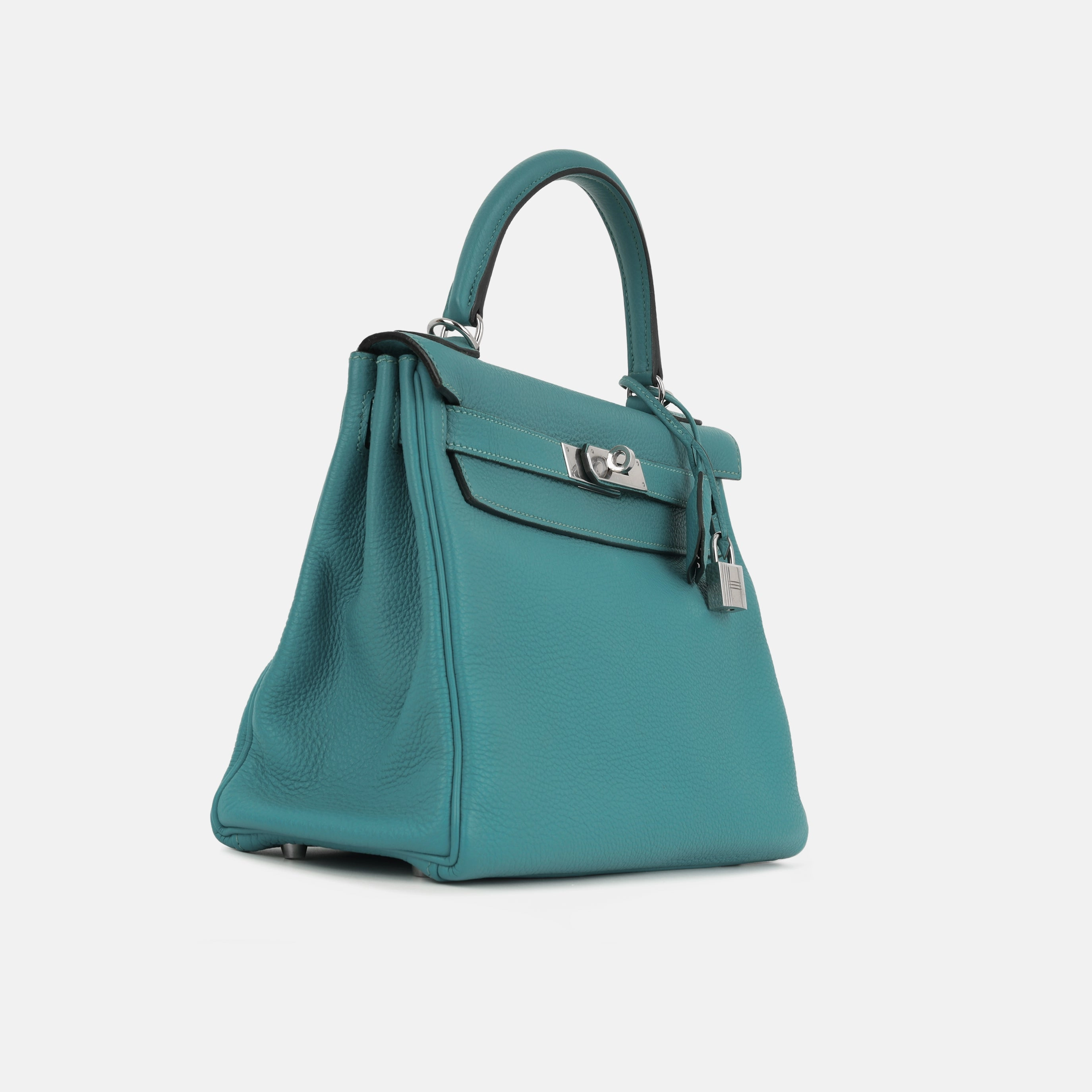 Herms Kelly 28 - Bleu De Galice