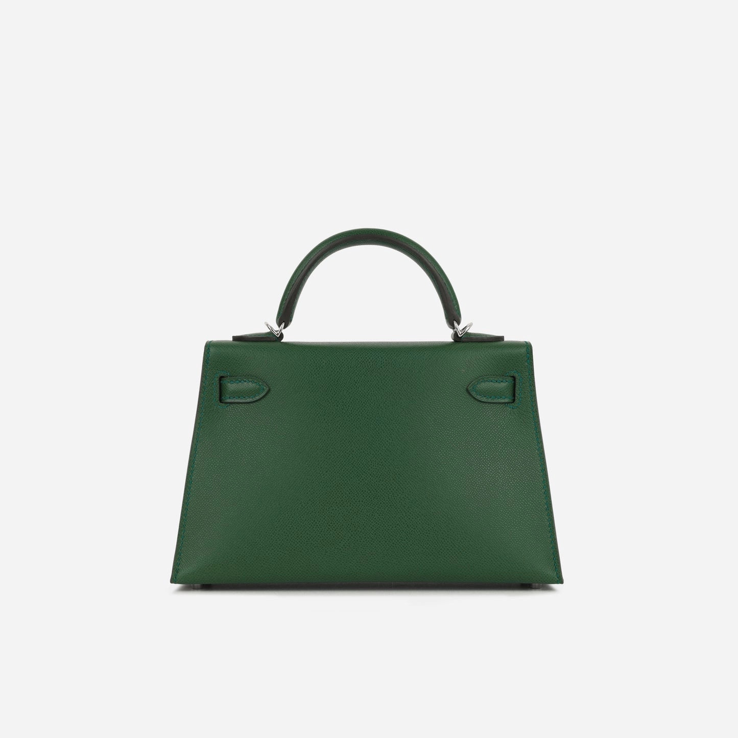 Herms Mini Kelly Vert Moyen Epsom PHW (NWT)