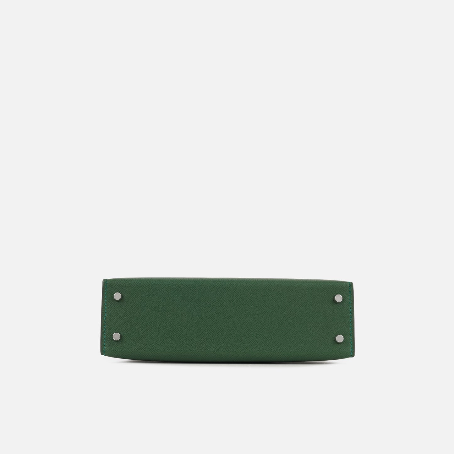 Herms Mini Kelly Vert Moyen Epsom PHW (NWT)