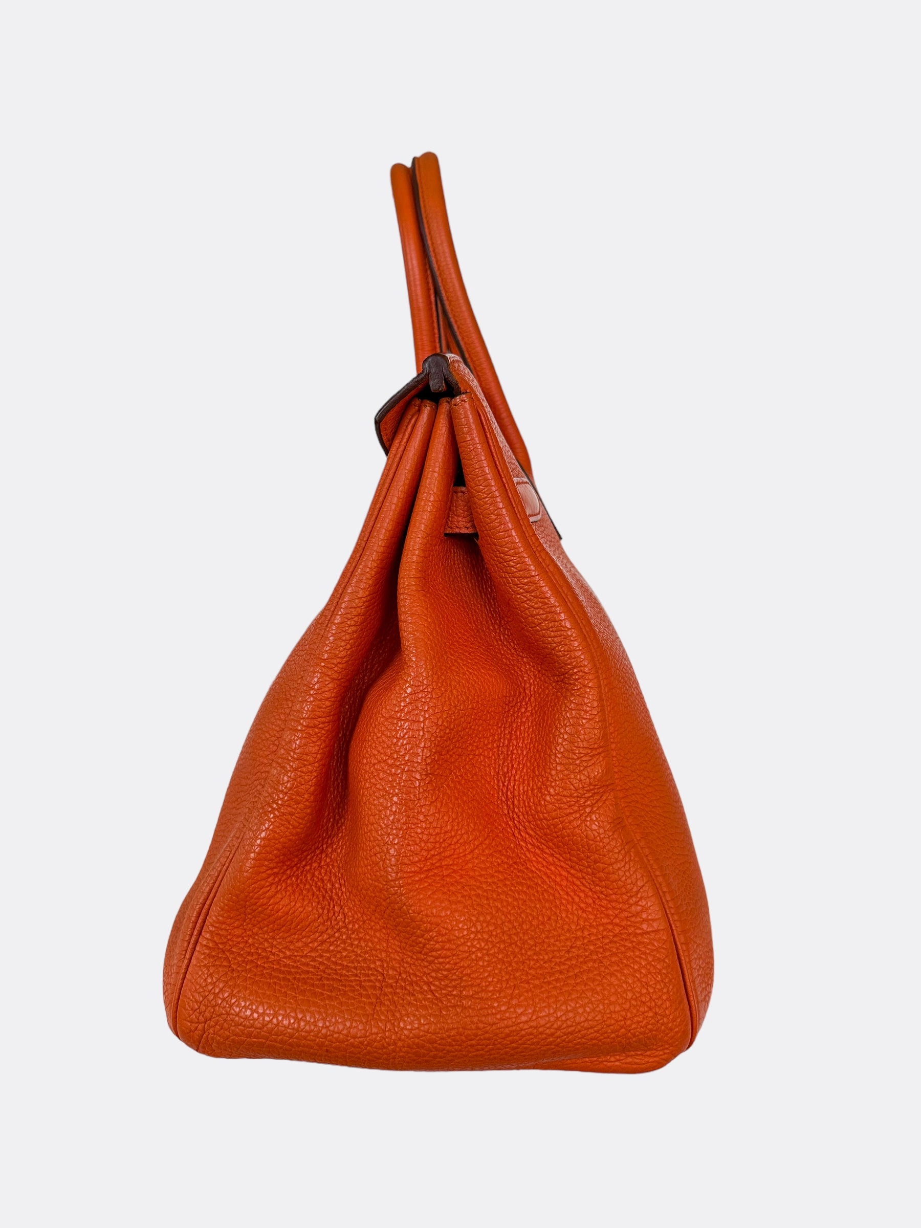 Herms Orange Togo Birkin 30