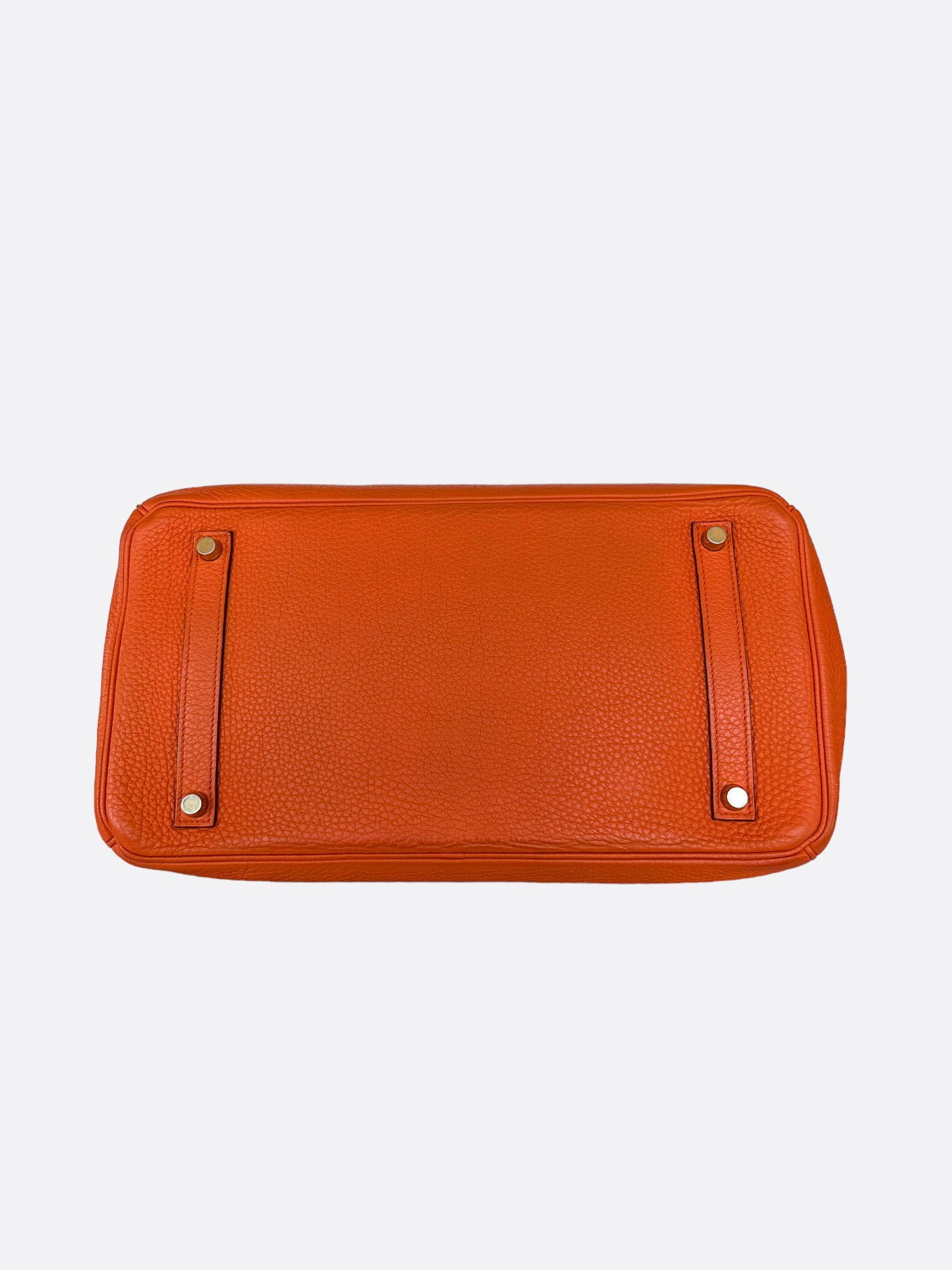 Herms Orange Togo Birkin 30