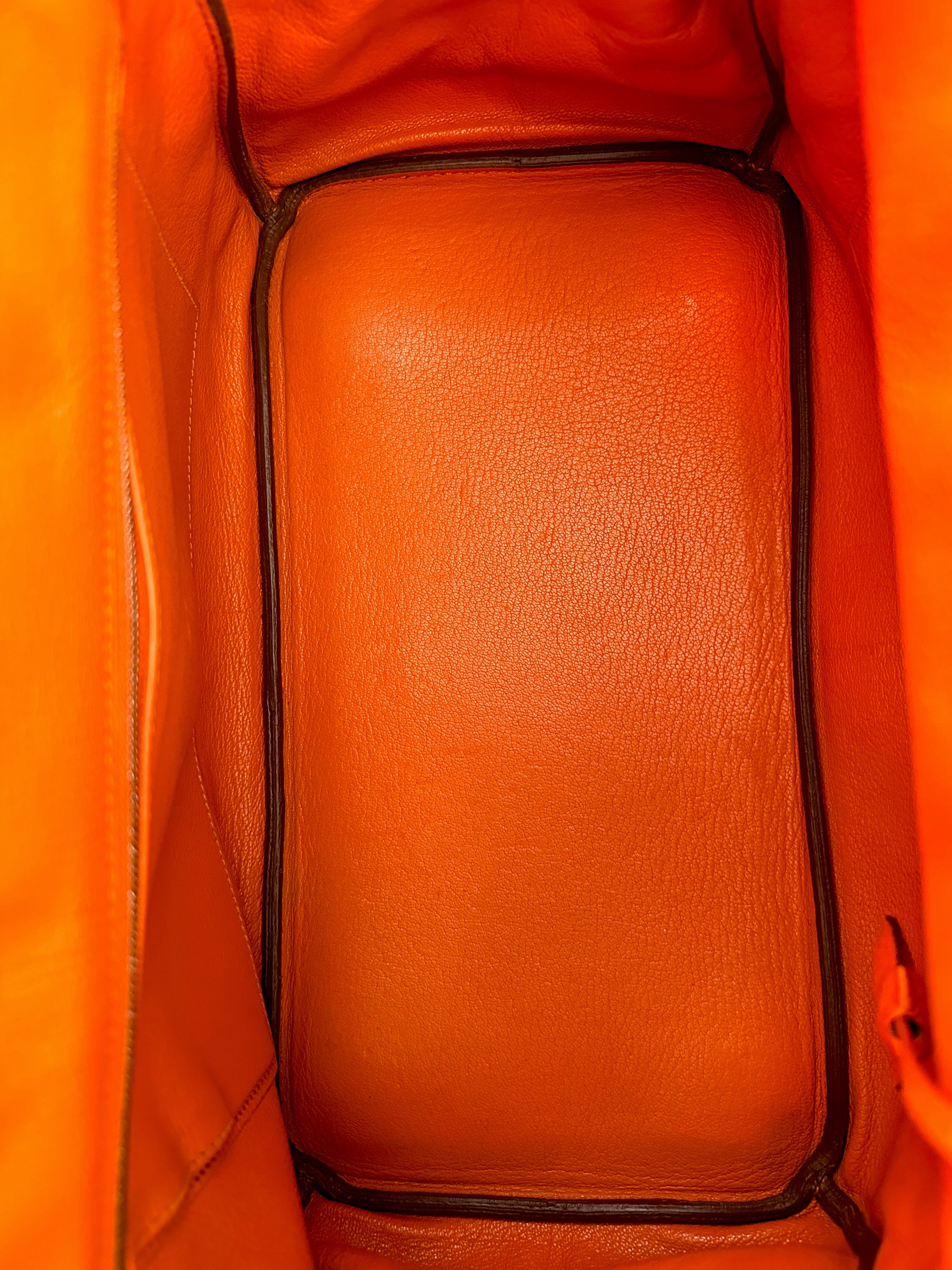 Herms Orange Togo Birkin 30