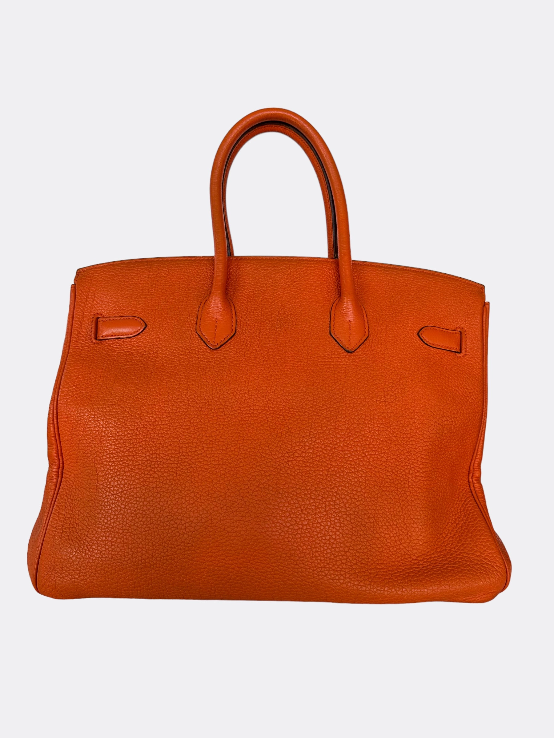 Herms Orange Togo Birkin 30