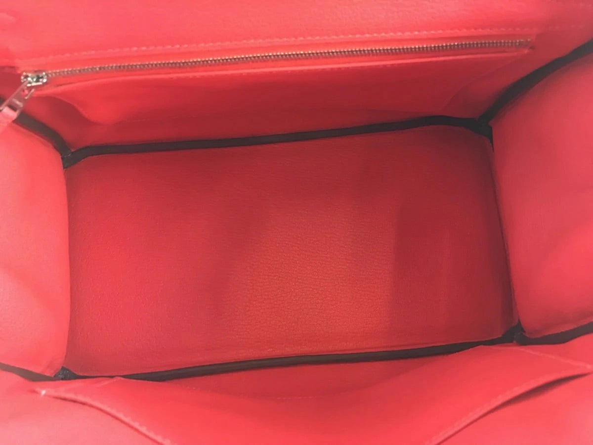 Herms Rose Tyrien Togo Leather Birkin 30