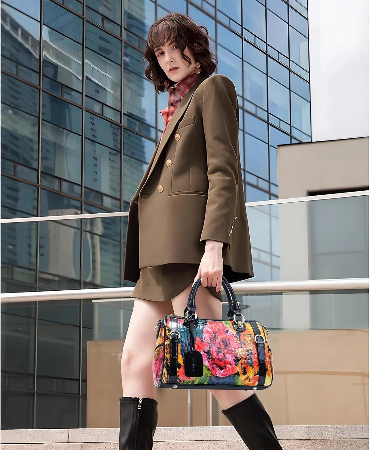 High-End Genuine Leather Shoulder Bag for Women, Stylish Handbag for Ladies, Refined Tote Purse, Crossbody Bag
